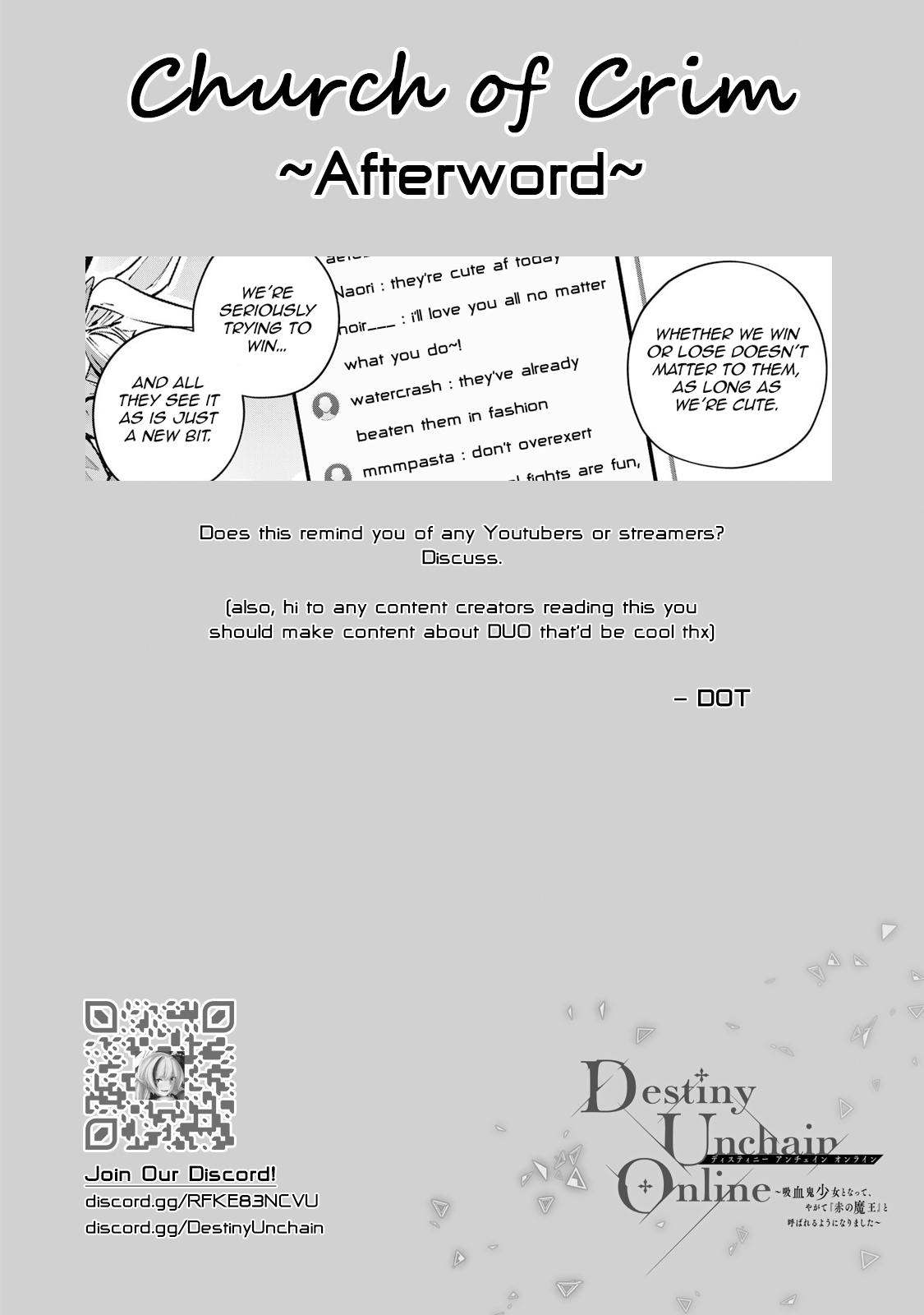 Destiny Unchain Online: Kyuuketsuki Shoujo to Natte, Yagate Chap 83 - Next Chap 84