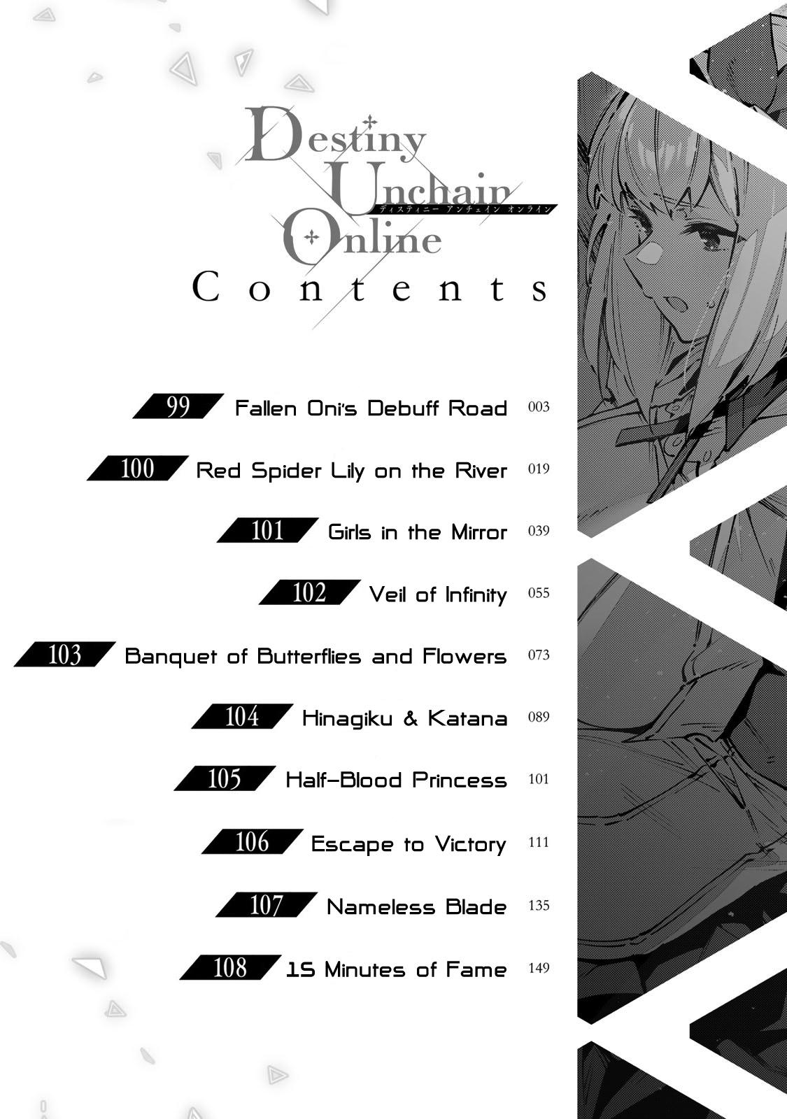 Destiny Unchain Online: Kyuuketsuki Shoujo to Natte, Yagate Chap 99 - Next Chap 100