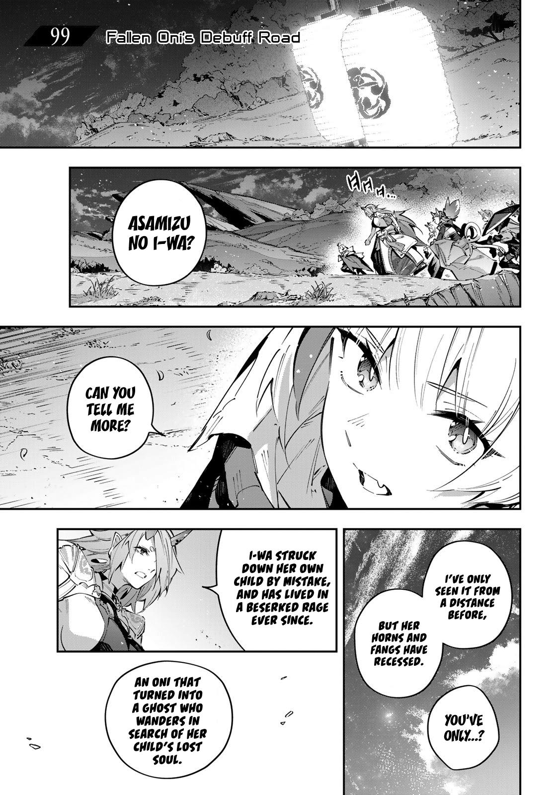 Destiny Unchain Online: Kyuuketsuki Shoujo to Natte, Yagate Chap 99 - Next Chap 100