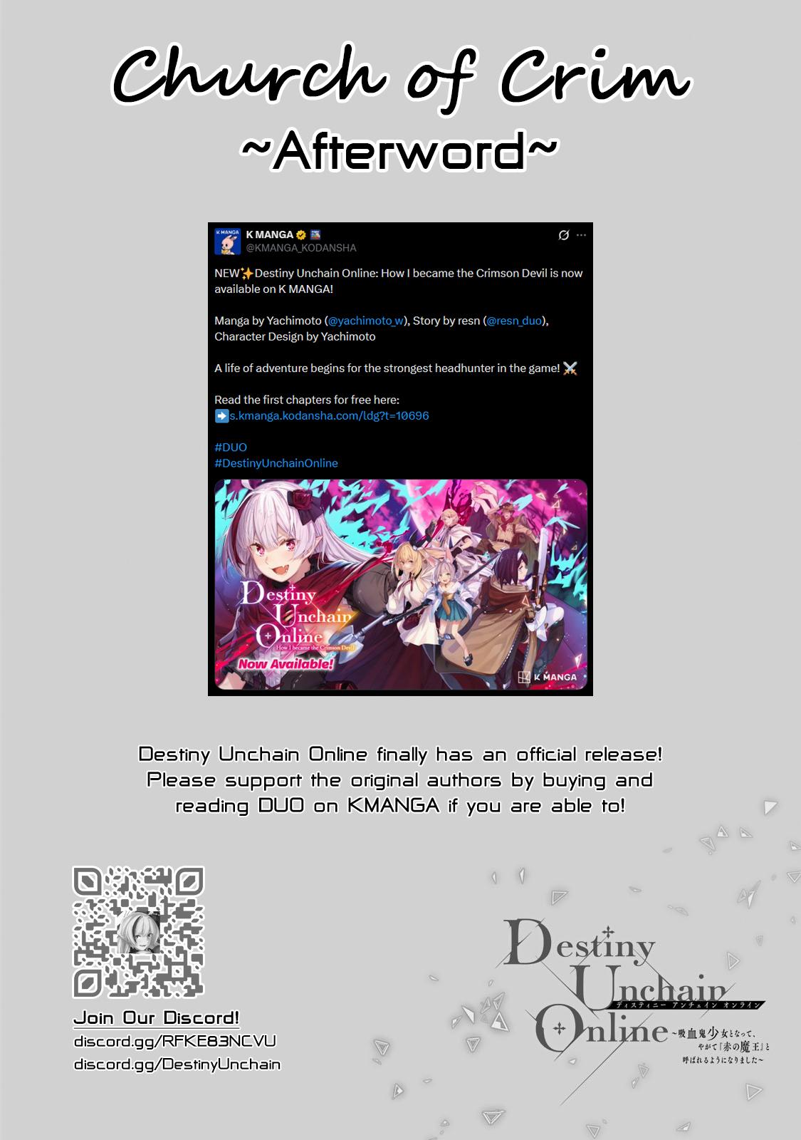 Destiny Unchain Online: Kyuuketsuki Shoujo to Natte, Yagate Chap 99 - Next Chap 100