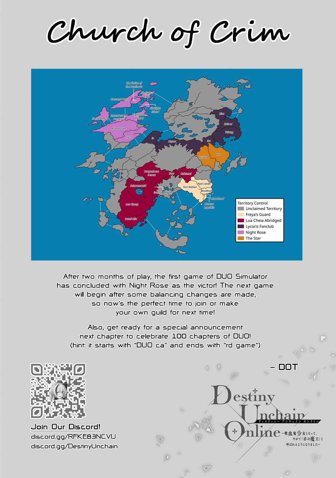 Destiny Unchain Online: Kyuuketsuki Shoujo to Natte, Yagate Chap 99 - Next Chap 100