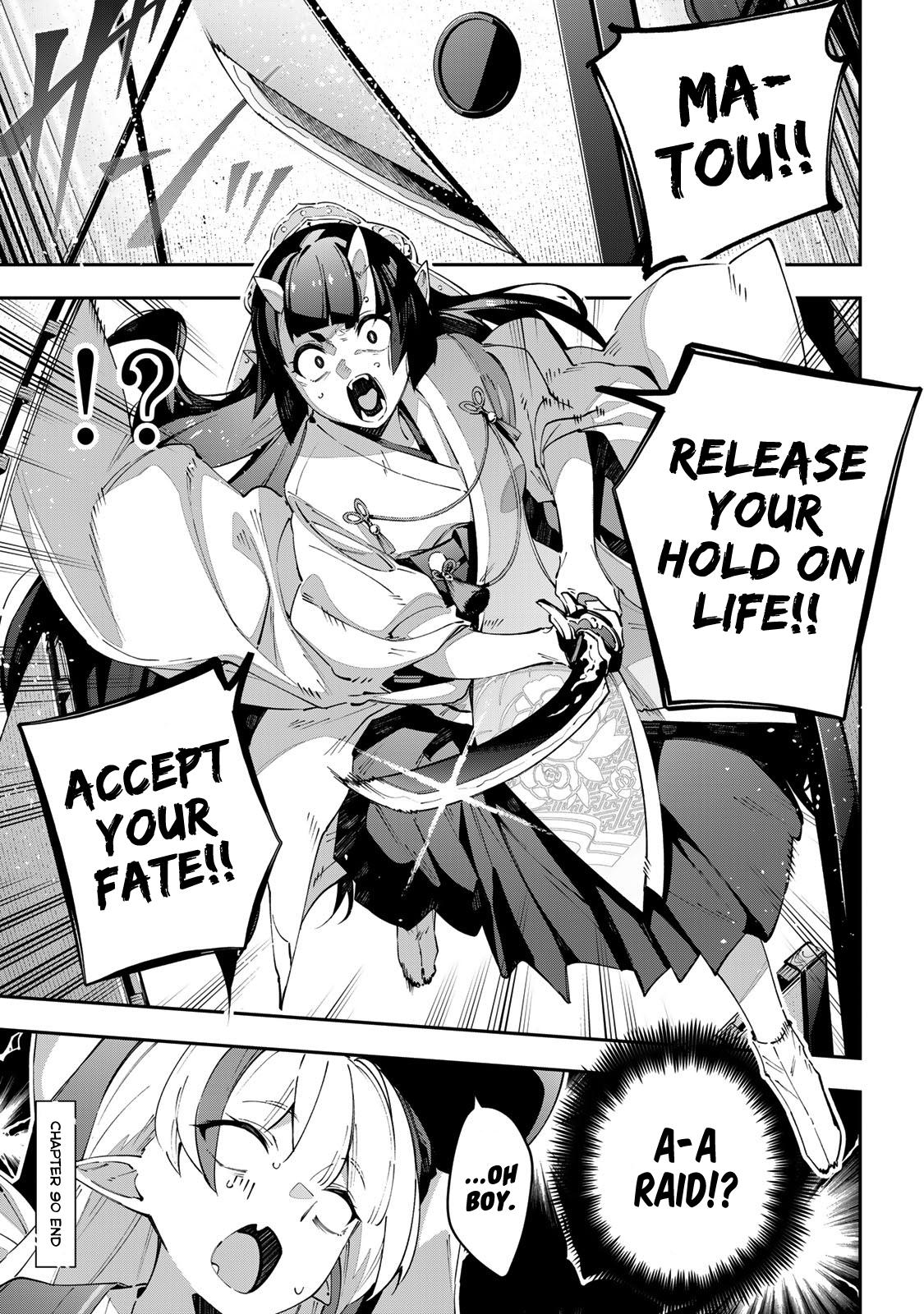 Destiny Unchain Online: Kyuuketsuki Shoujo to Natte, Yagate Chap 90 - Next Chap 91