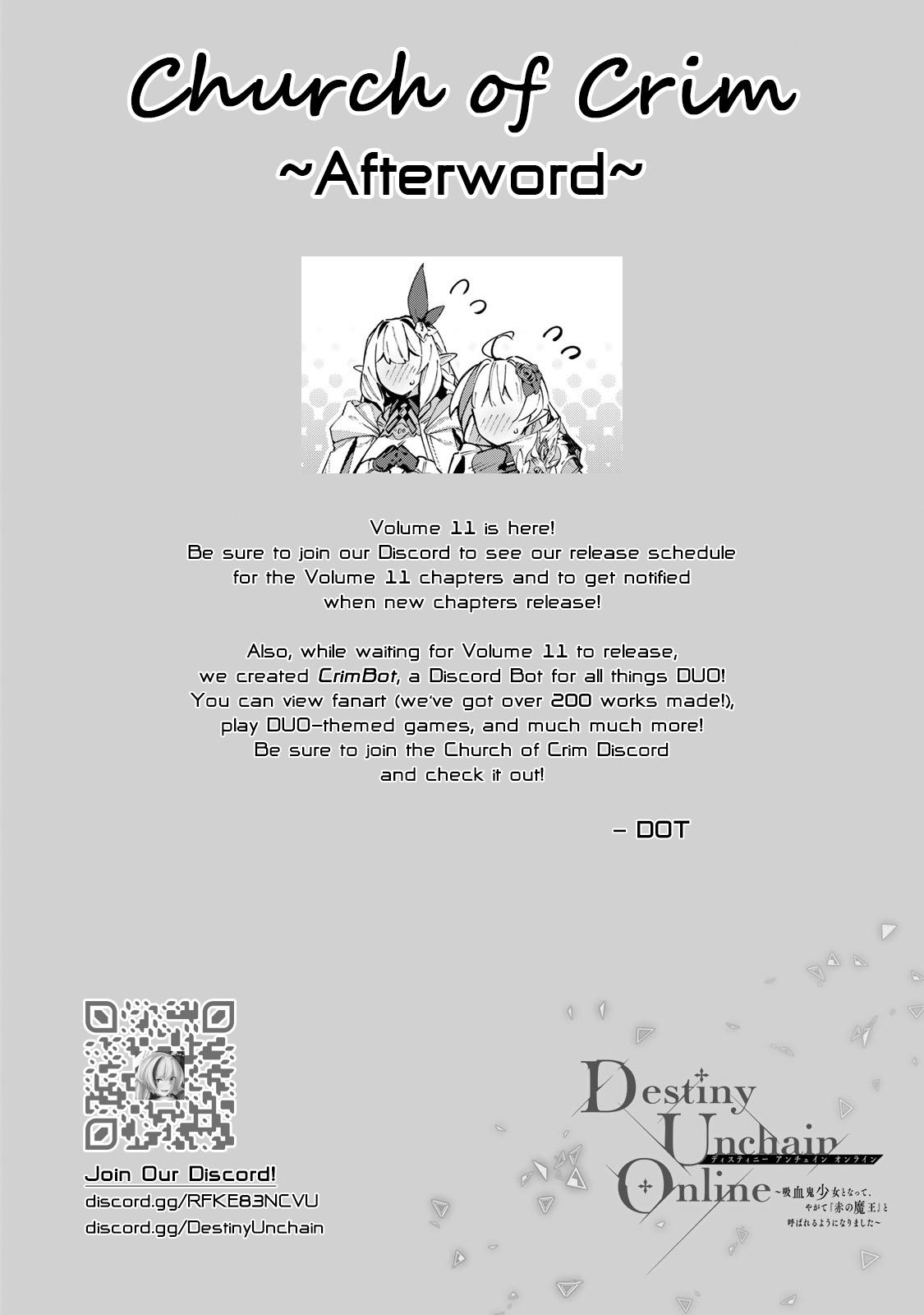 Destiny Unchain Online: Kyuuketsuki Shoujo to Natte, Yagate Chap 90 - Next Chap 91