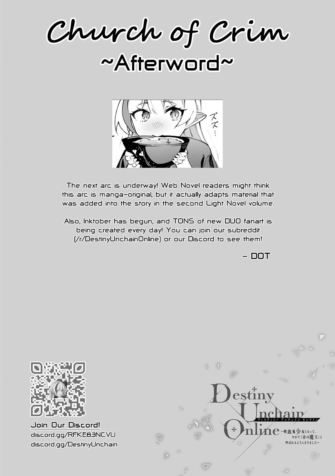 Destiny Unchain Online: Kyuuketsuki Shoujo to Natte, Yagate Chap 91 - Next Chap 92