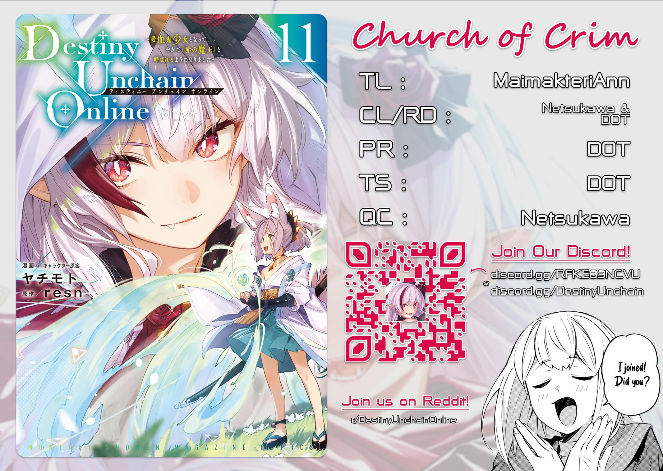 Destiny Unchain Online: Kyuuketsuki Shoujo to Natte, Yagate Chap 91 - Next Chap 92