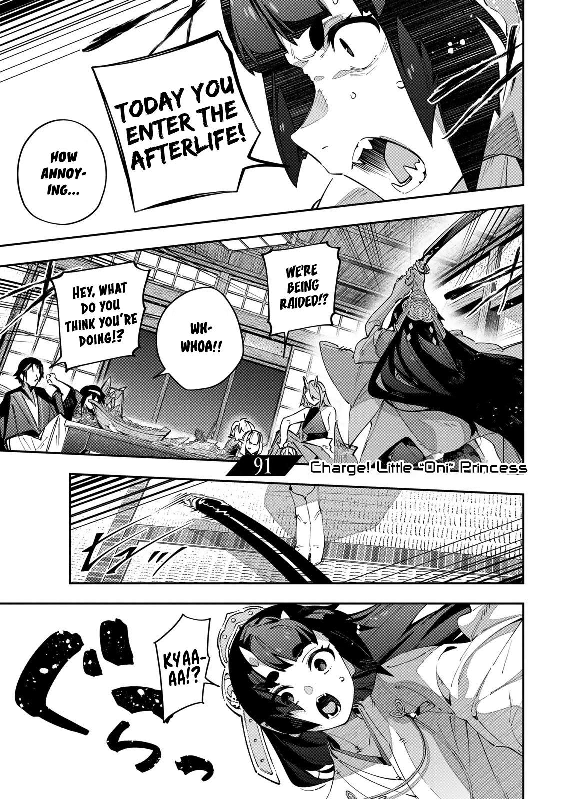 Destiny Unchain Online: Kyuuketsuki Shoujo to Natte, Yagate Chap 91 - Next Chap 92