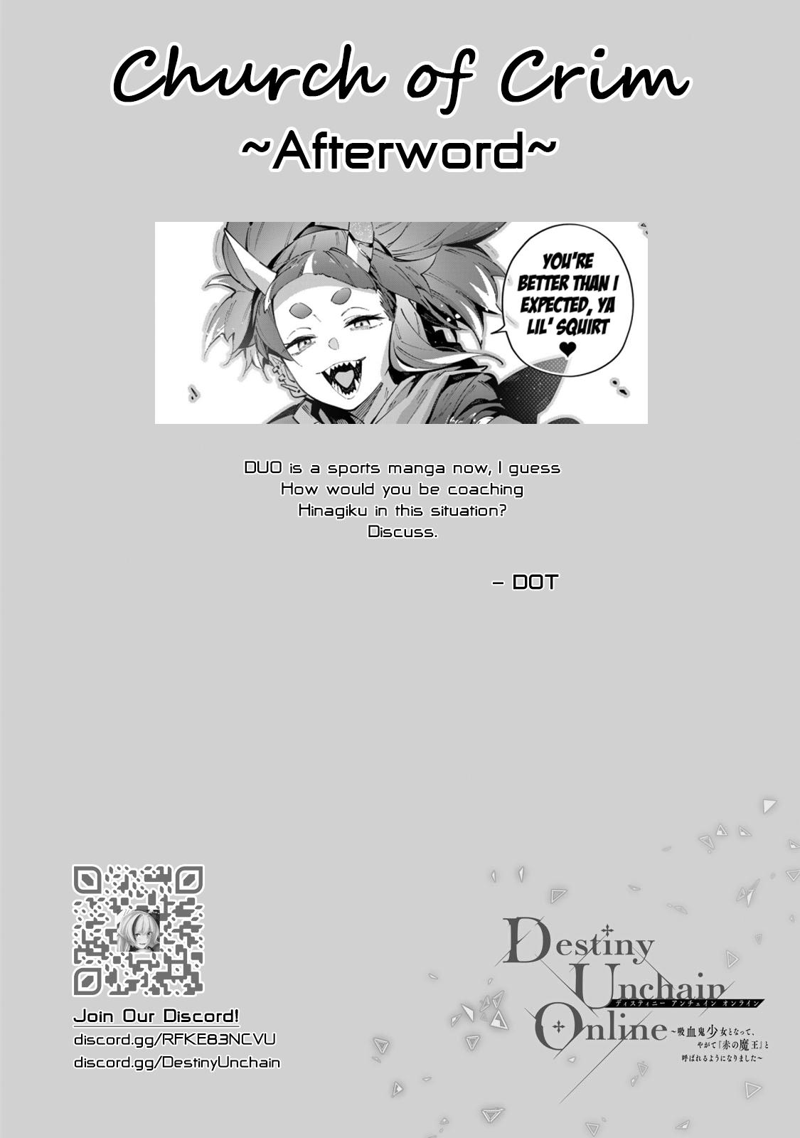 Destiny Unchain Online: Kyuuketsuki Shoujo to Natte, Yagate Chap 93 - Next Chap 94