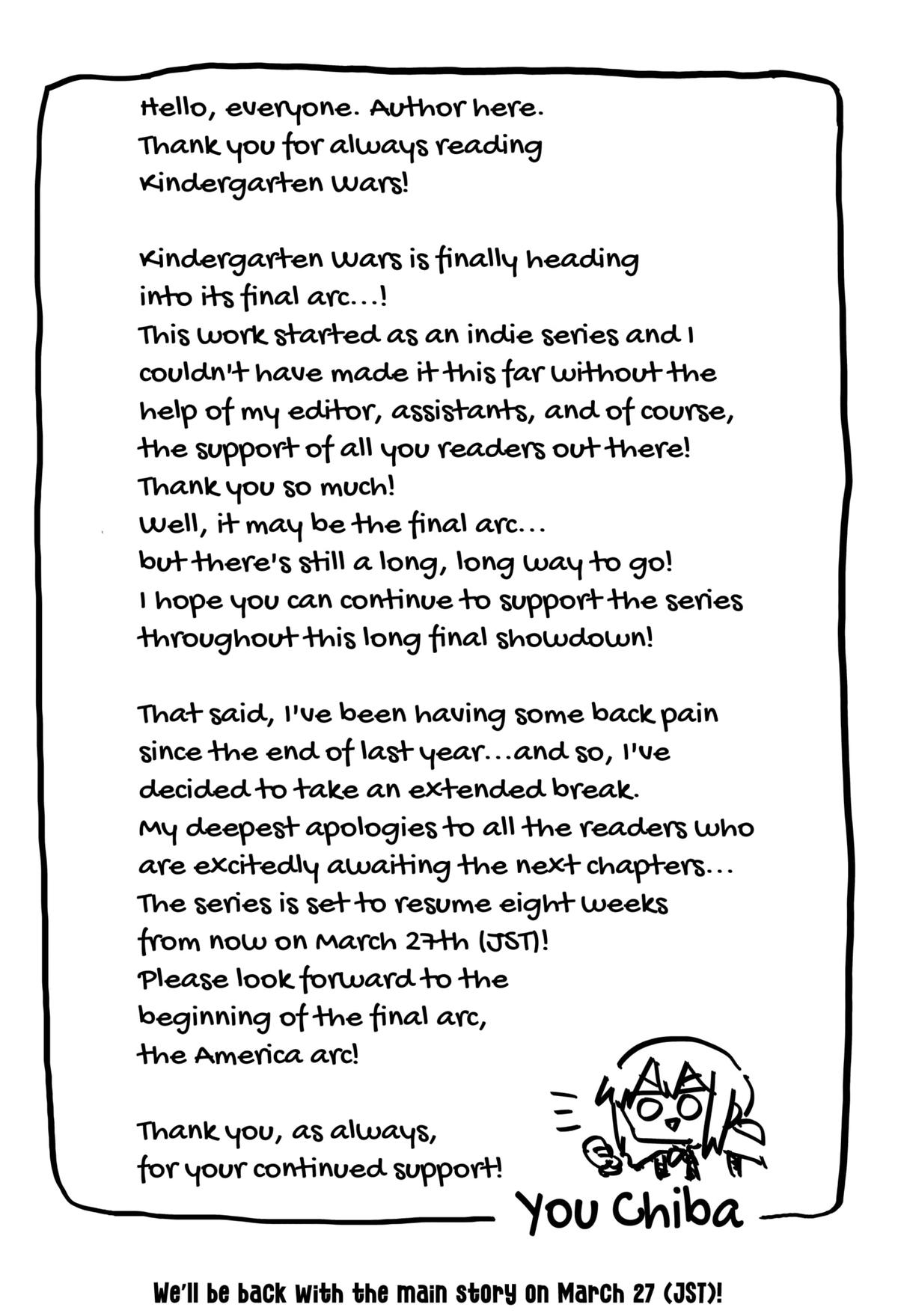 Kindergarten WARS Chap 102 - Next Chap 103