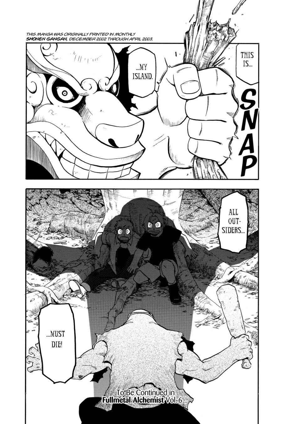 Fullmetal Alchemist Chap 21 - Next Chap 22