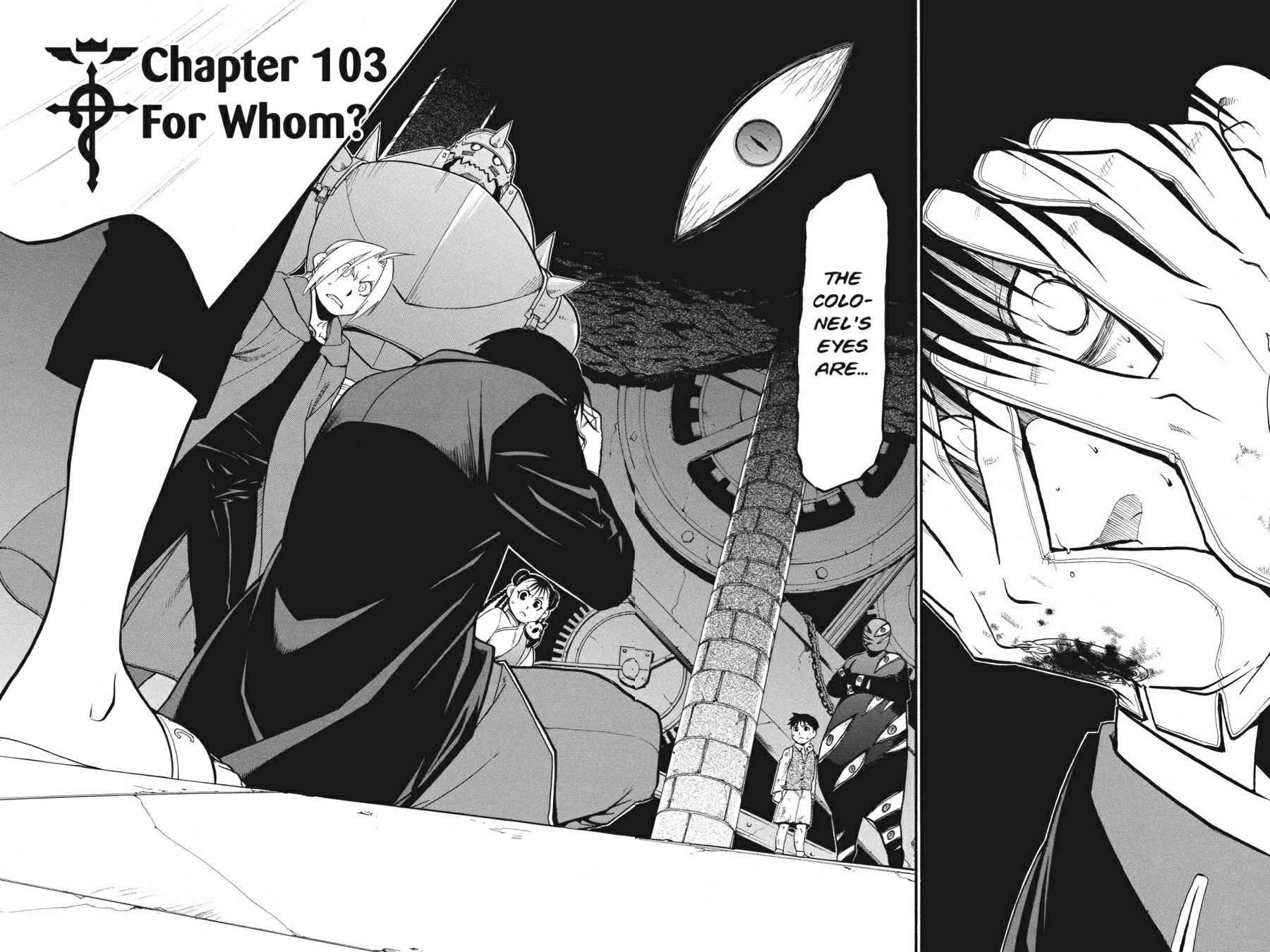 Fullmetal Alchemist Chap 103 - Next Chap 104