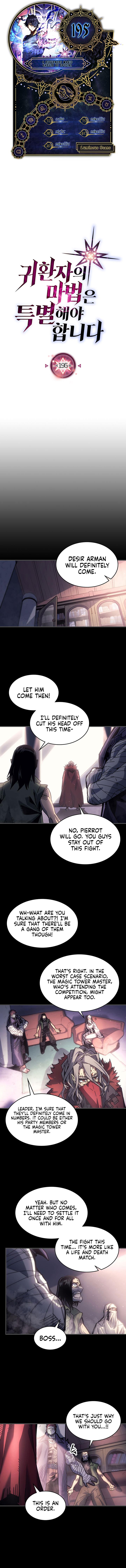 A Returner's Magic Should Be Special Chap 195 - Next Chap 196
