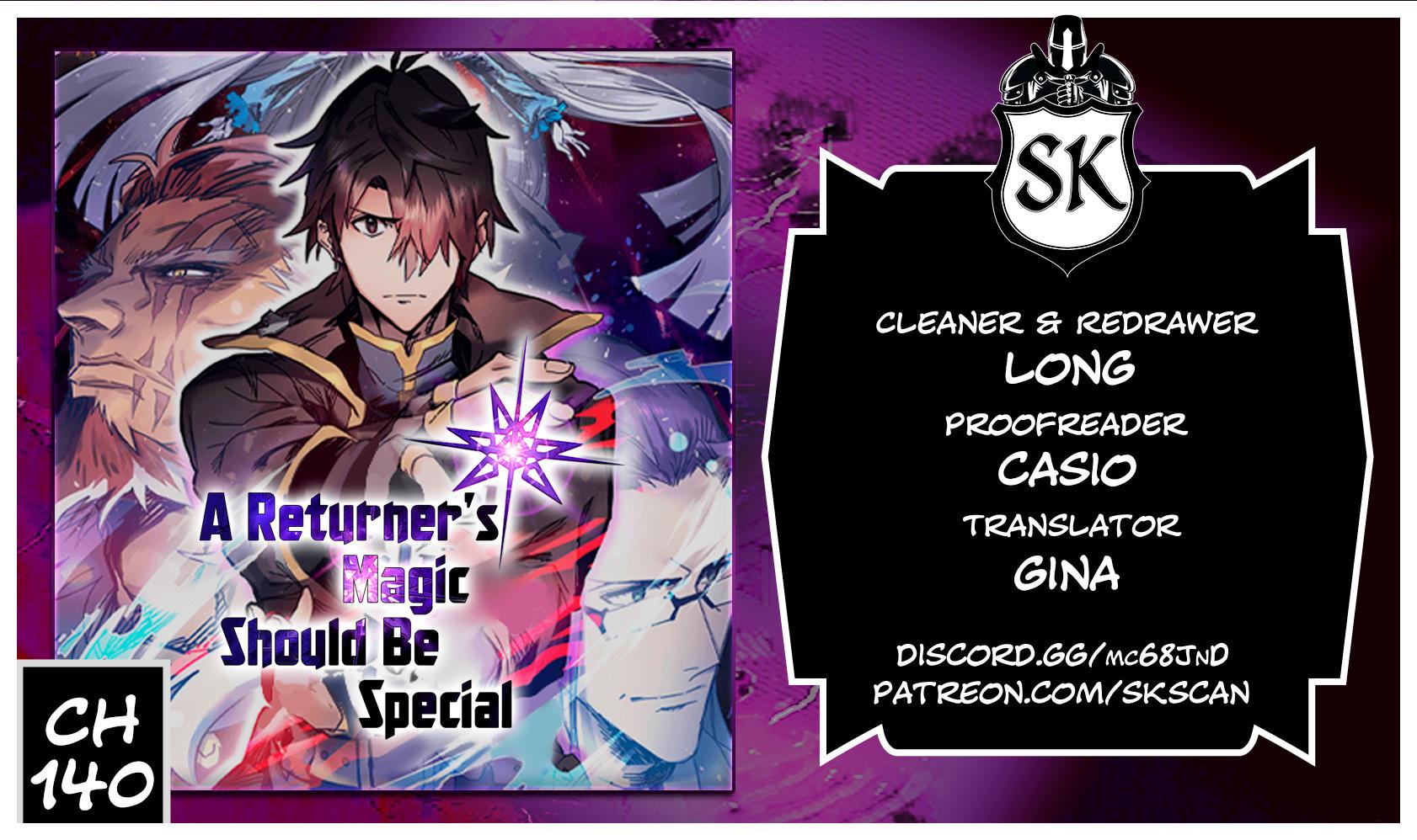 A Returner's Magic Should Be Special Chap 140 - Next Chap 141