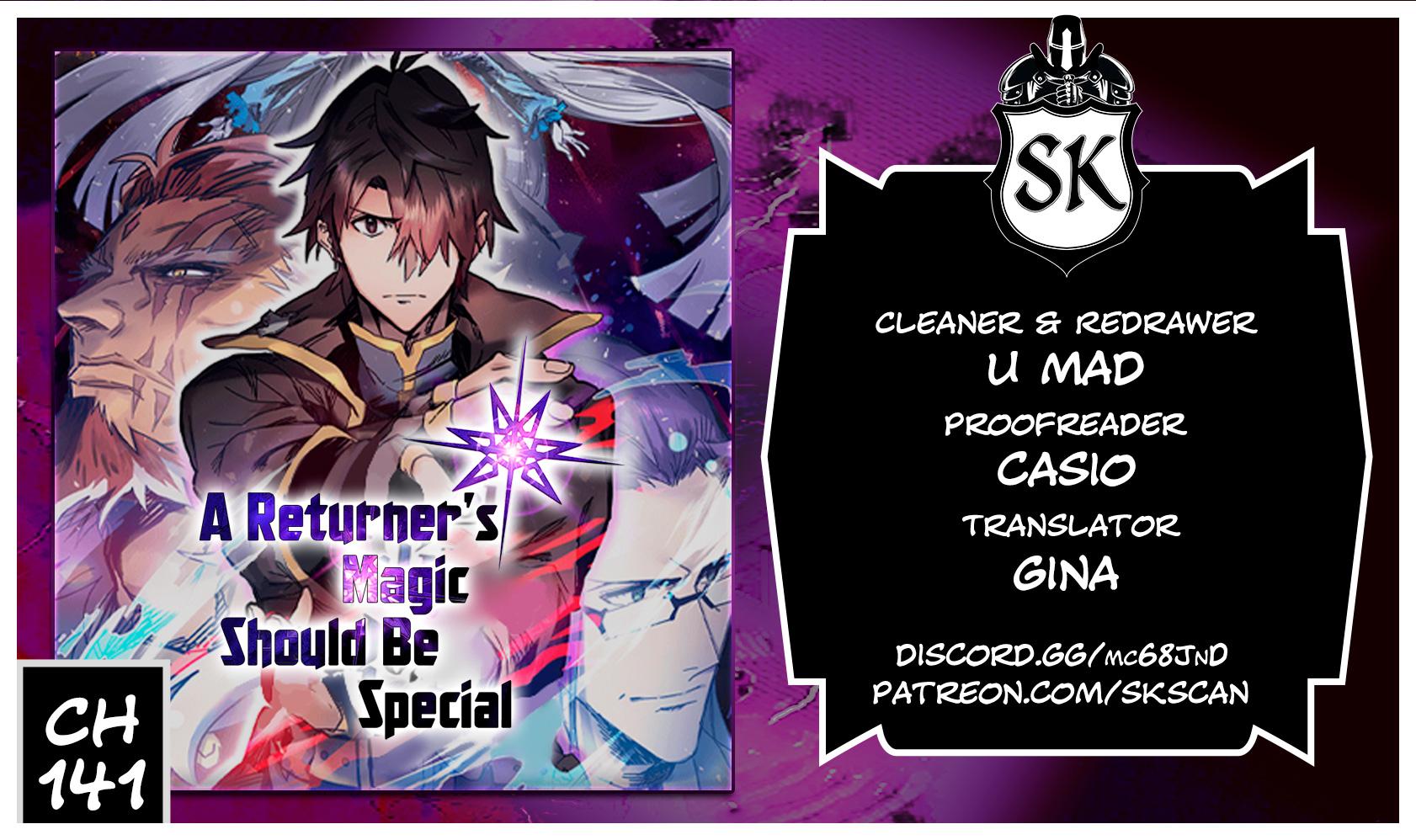 A Returner's Magic Should Be Special Chap 141 - Next Chap 142