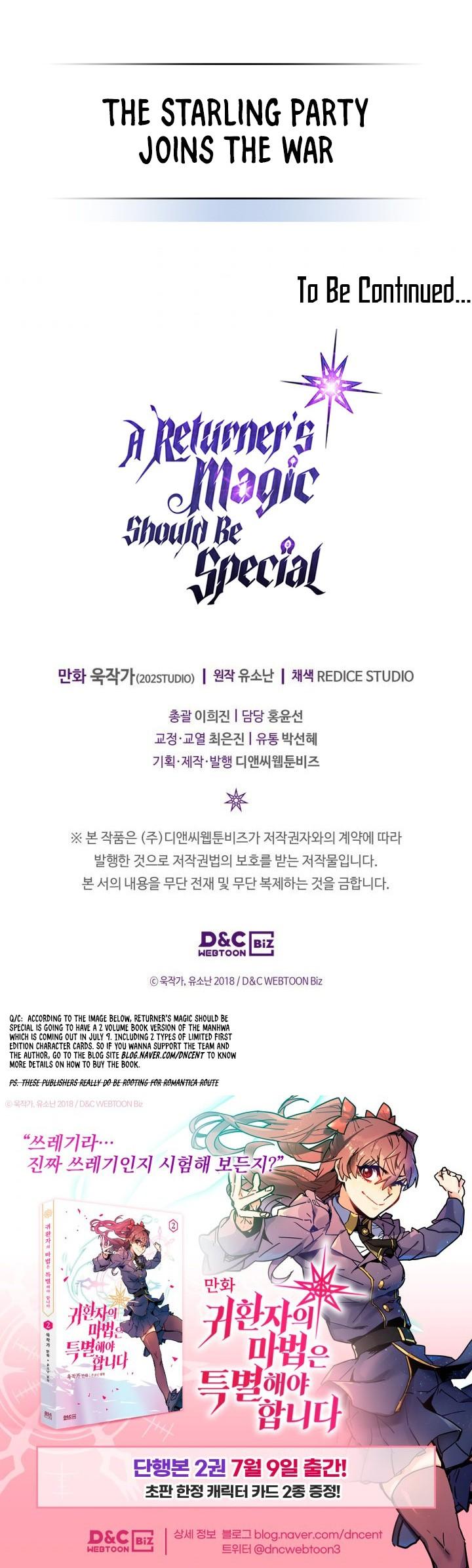 A Returner's Magic Should Be Special Chap 155 - Next Chap 156