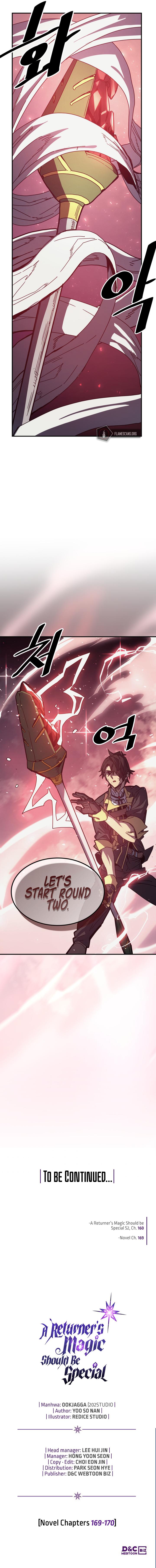 A Returner's Magic Should Be Special Chap 160 - Next Chap 161