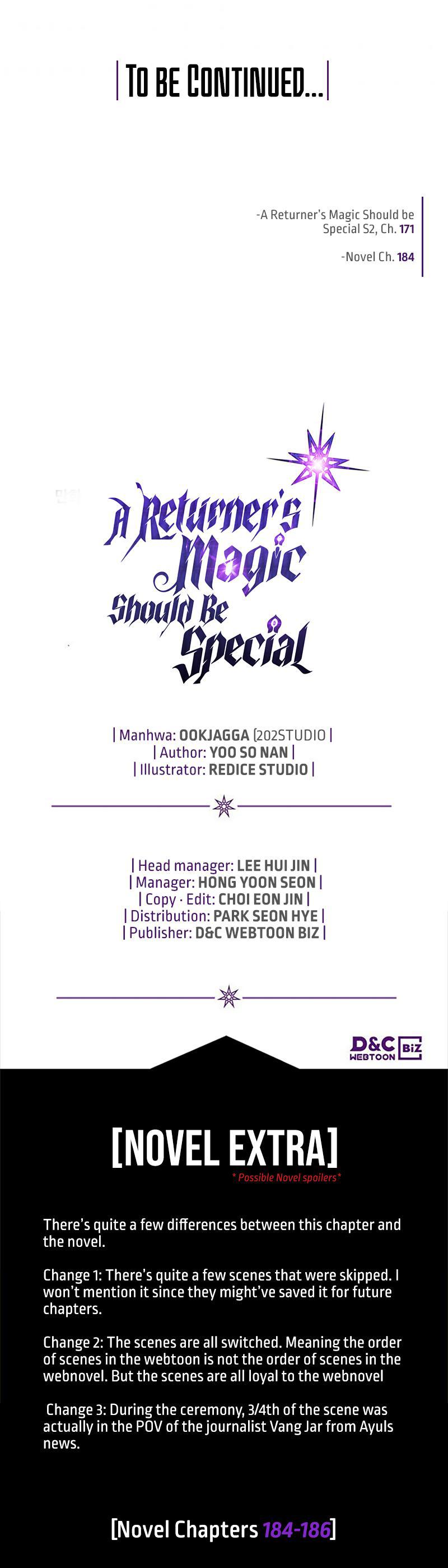 A Returner's Magic Should Be Special Chap 171 - Next Chap 172