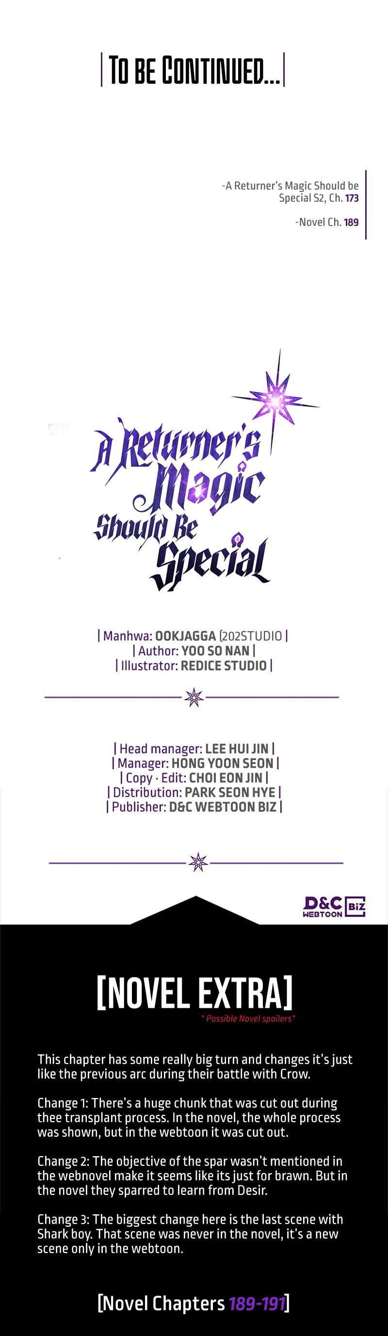 A Returner's Magic Should Be Special Chap 173 - Next Chap 174