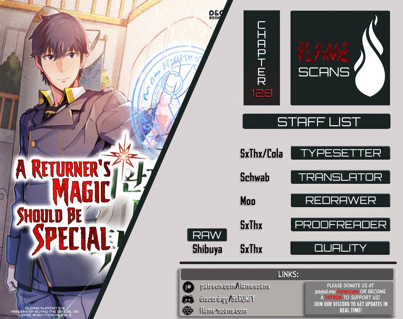 A Returner's Magic Should Be Special Chap 129 - Next Chap 130