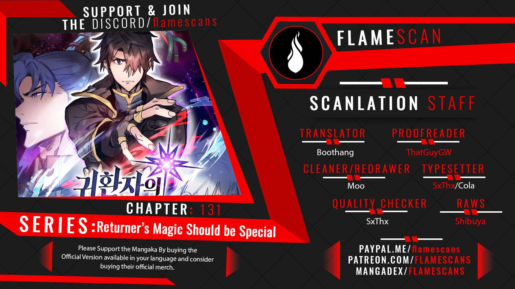 A Returner's Magic Should Be Special Chap 131 - Next Chap 132