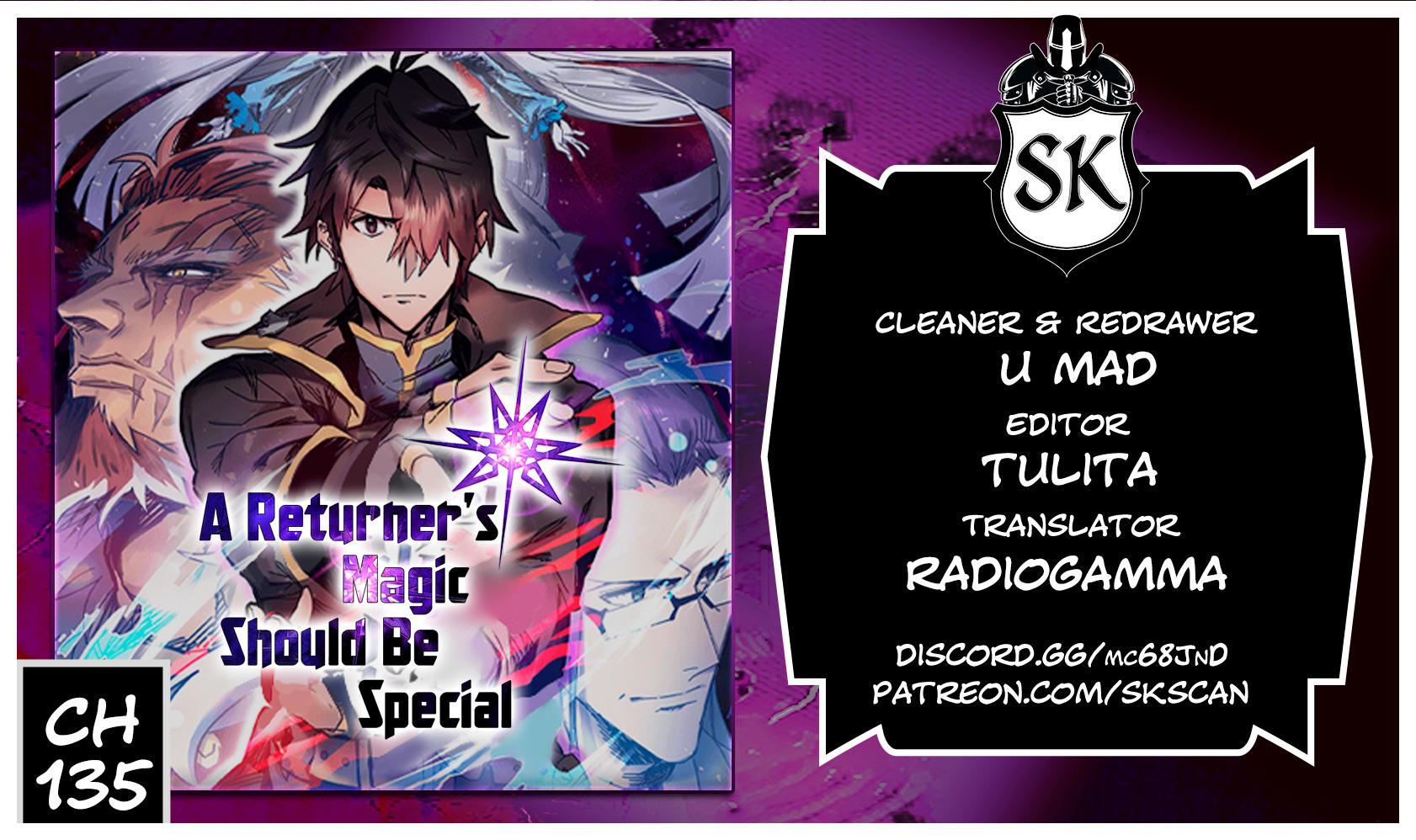 A Returner's Magic Should Be Special Chap 135 - Next Chap 136