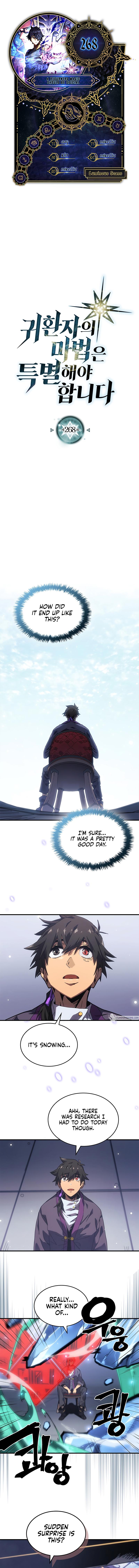 A Returner's Magic Should Be Special Chap 268 - Next Chap 269
