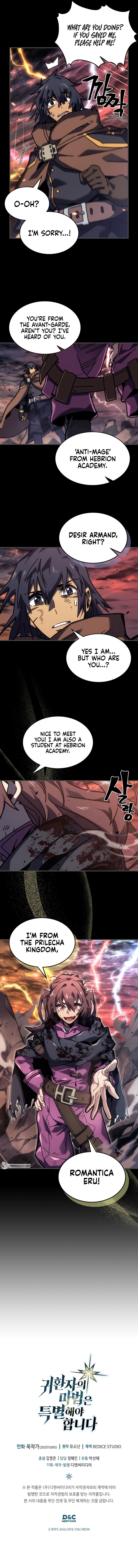 A Returner's Magic Should Be Special Chap 261 - Next Chap 262