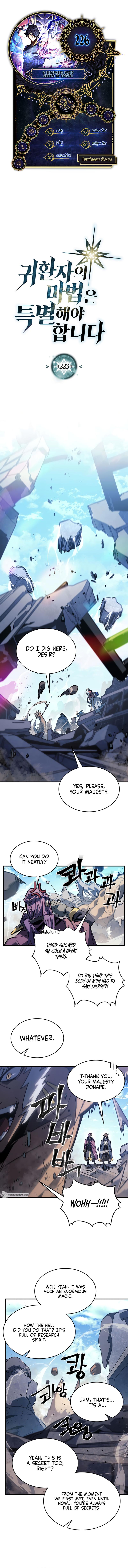 A Returner's Magic Should Be Special Chap 226 - Next Chap 227