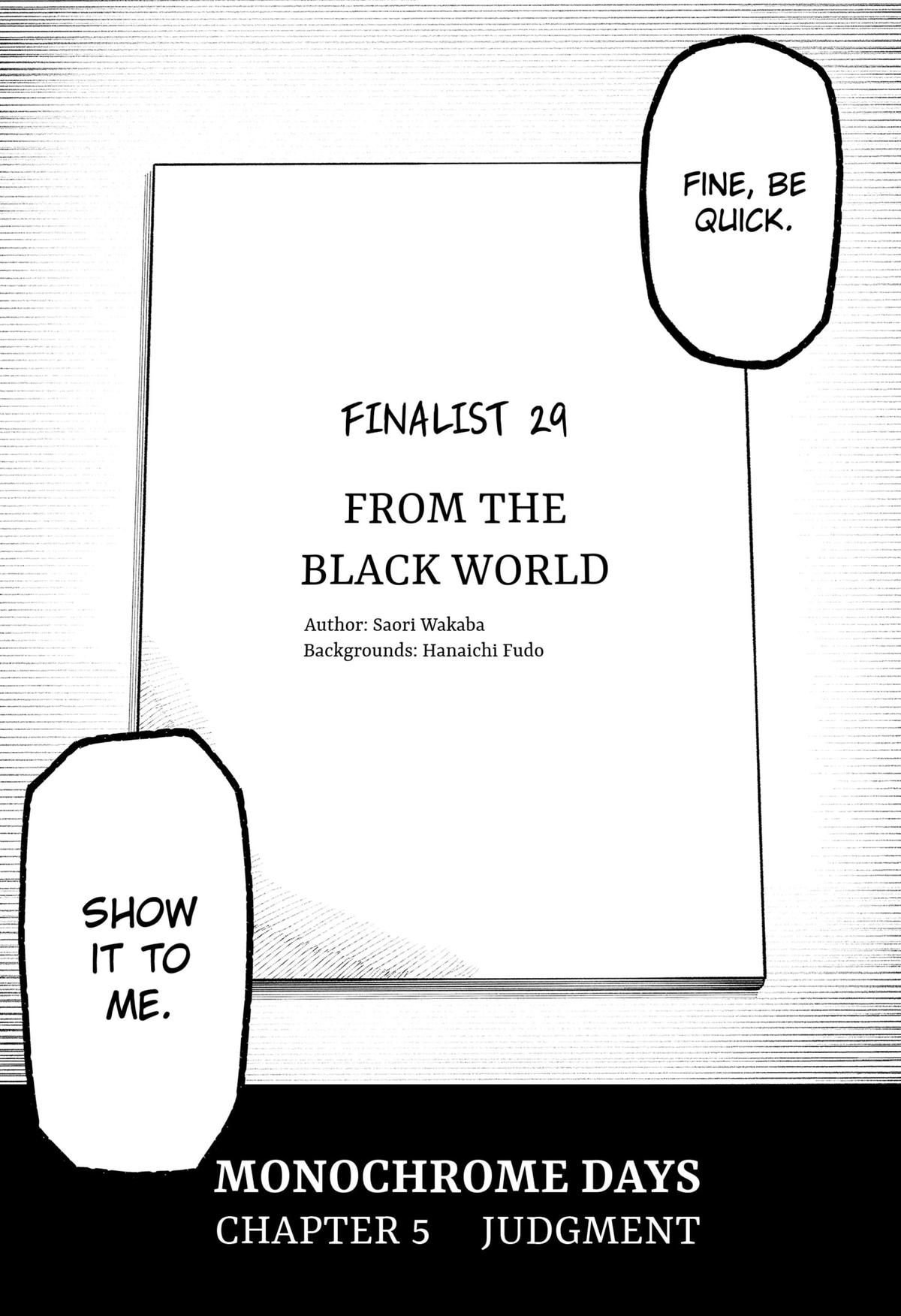 Monochrome no Futari Chap 5 - Next Chap 6