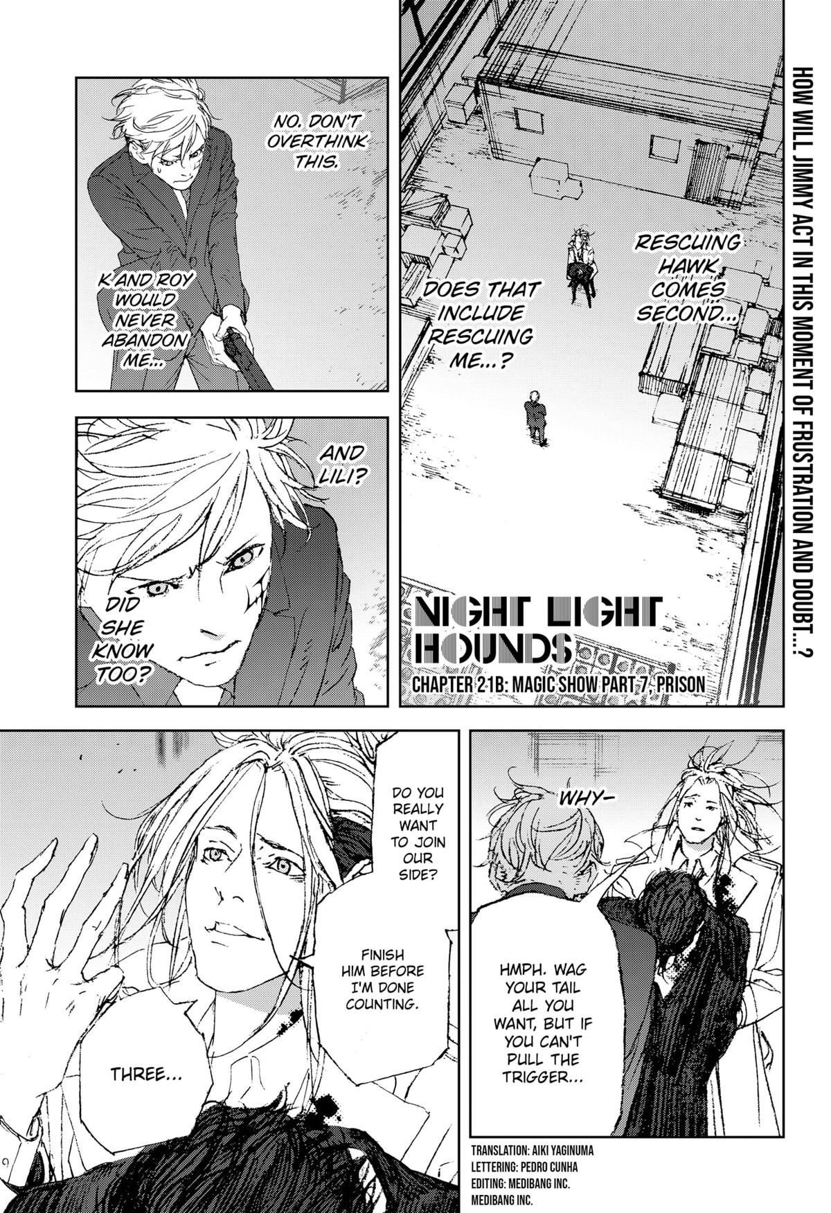 Night Light Hounds Chap 21.2 - Next Chap 22.2