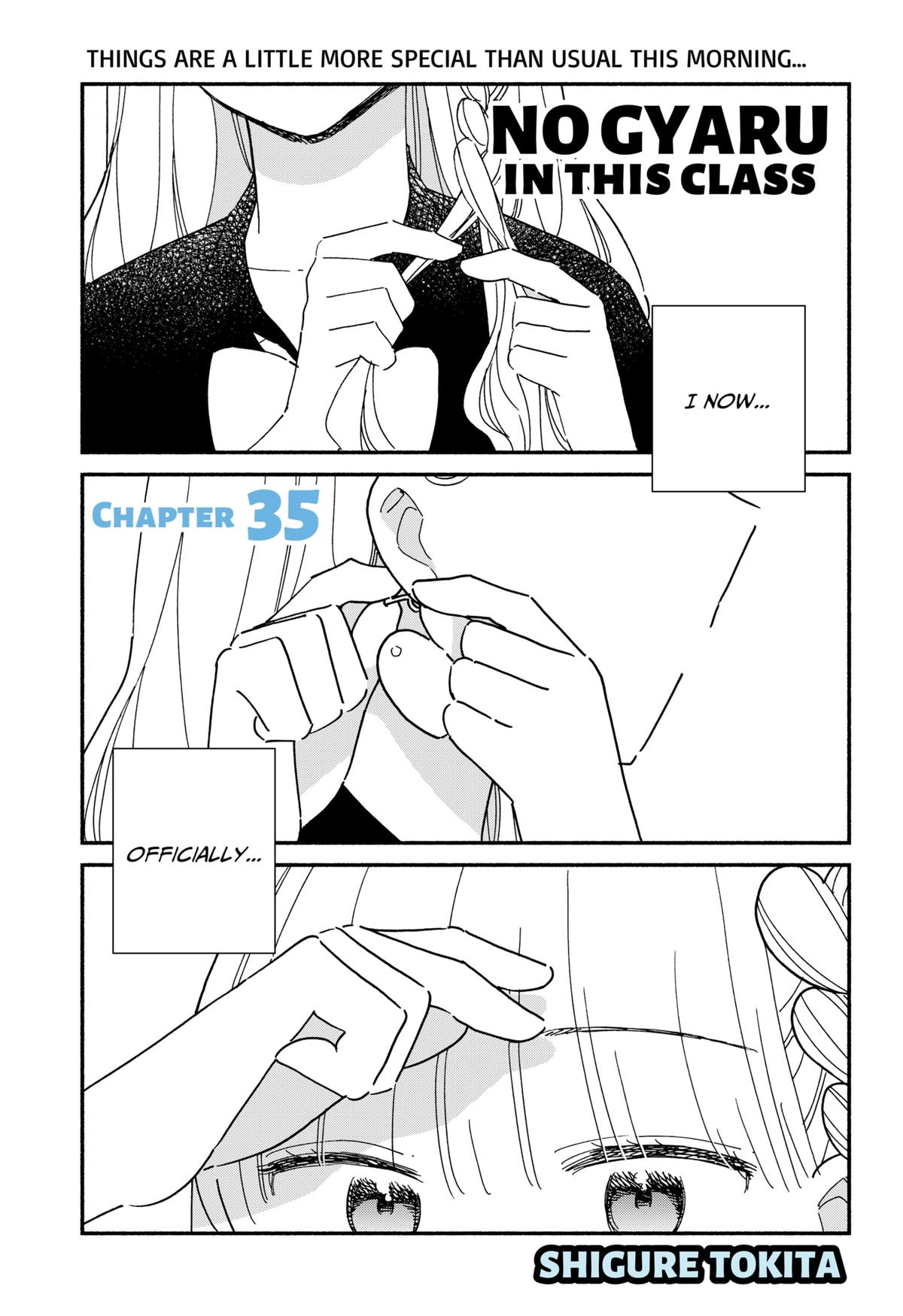 Kono Class ni Gal wa Inai Chap 35 - Next Chap 36