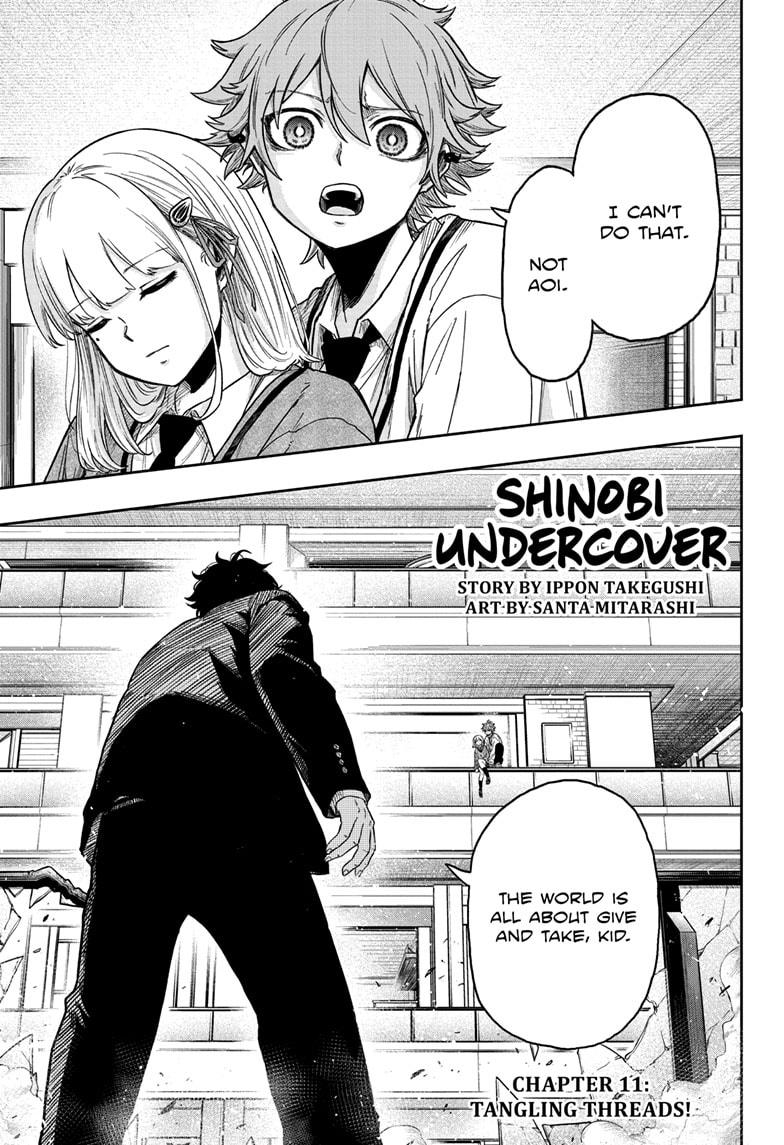 Shinobi Undercover Chap 11 - Next Chap 12