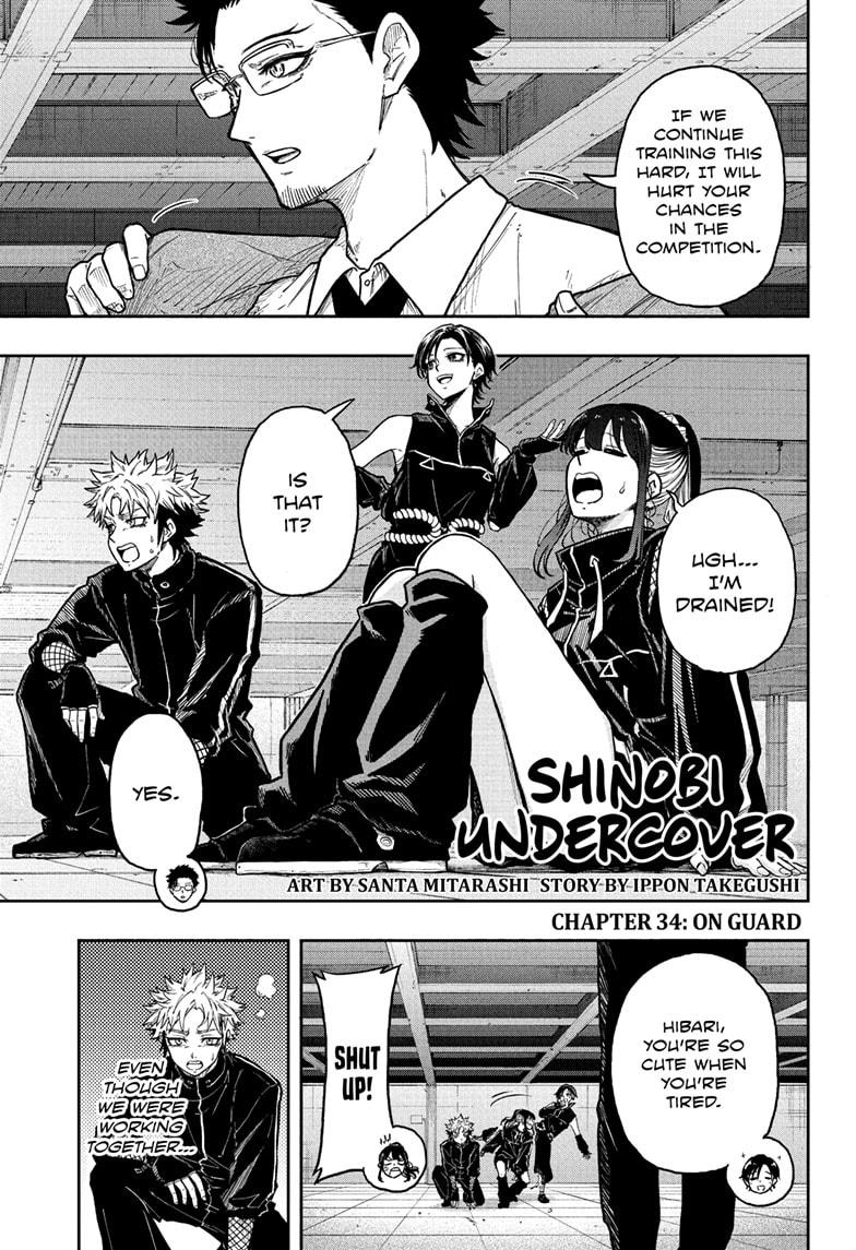Shinobi Undercover Chap 34 - Next Chap 35