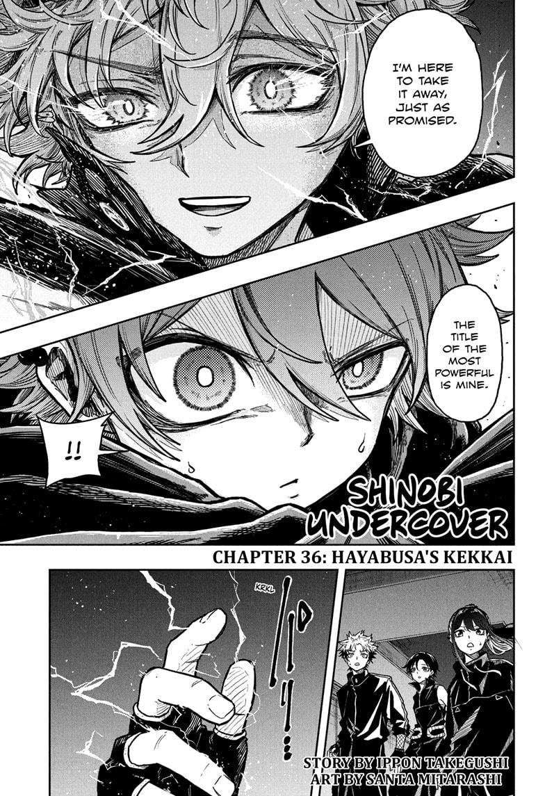 Shinobi Undercover Chap 36 - Next Chap 37