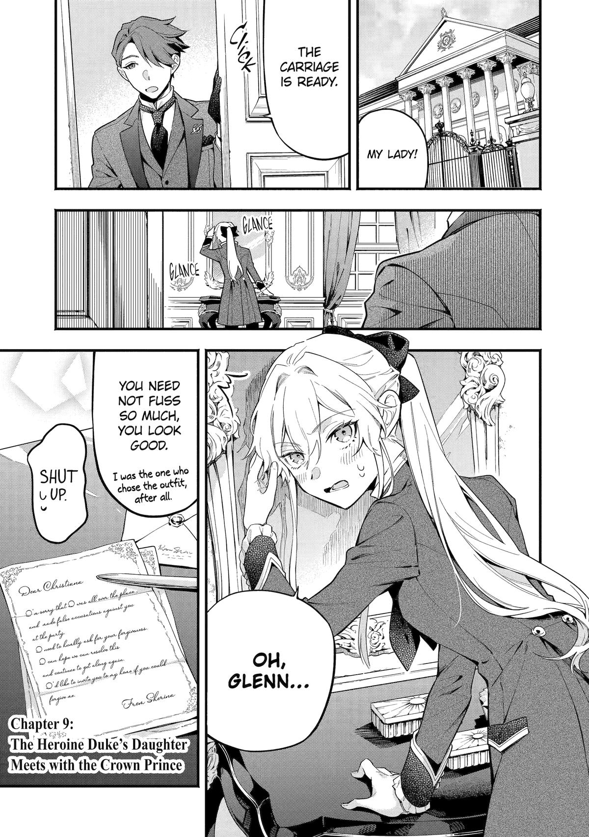 Konyaku Haki sareta Koushaku Reijou wa Reijou no Kamen wo Nugisuteru Chap 9 - Next Chap 10