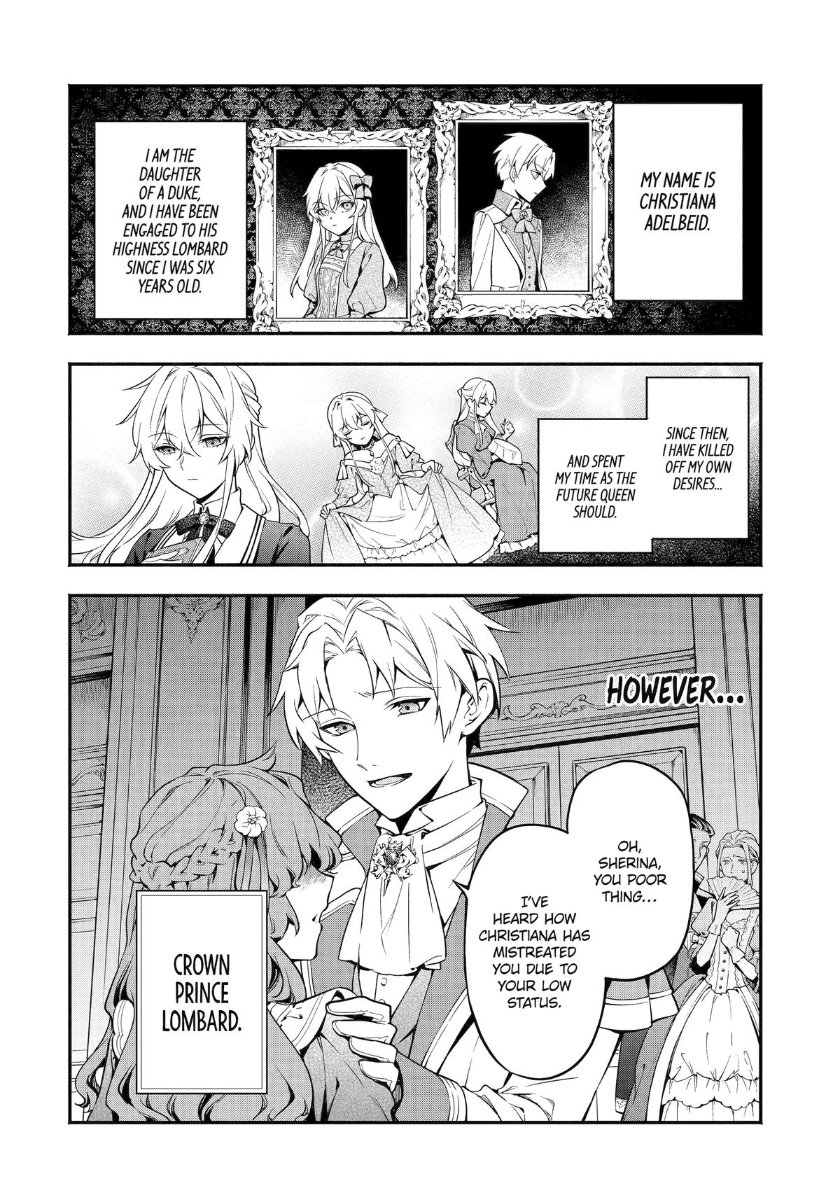 Konyaku Haki sareta Koushaku Reijou wa Reijou no Kamen wo Nugisuteru Chap 1 - Next Chap 2