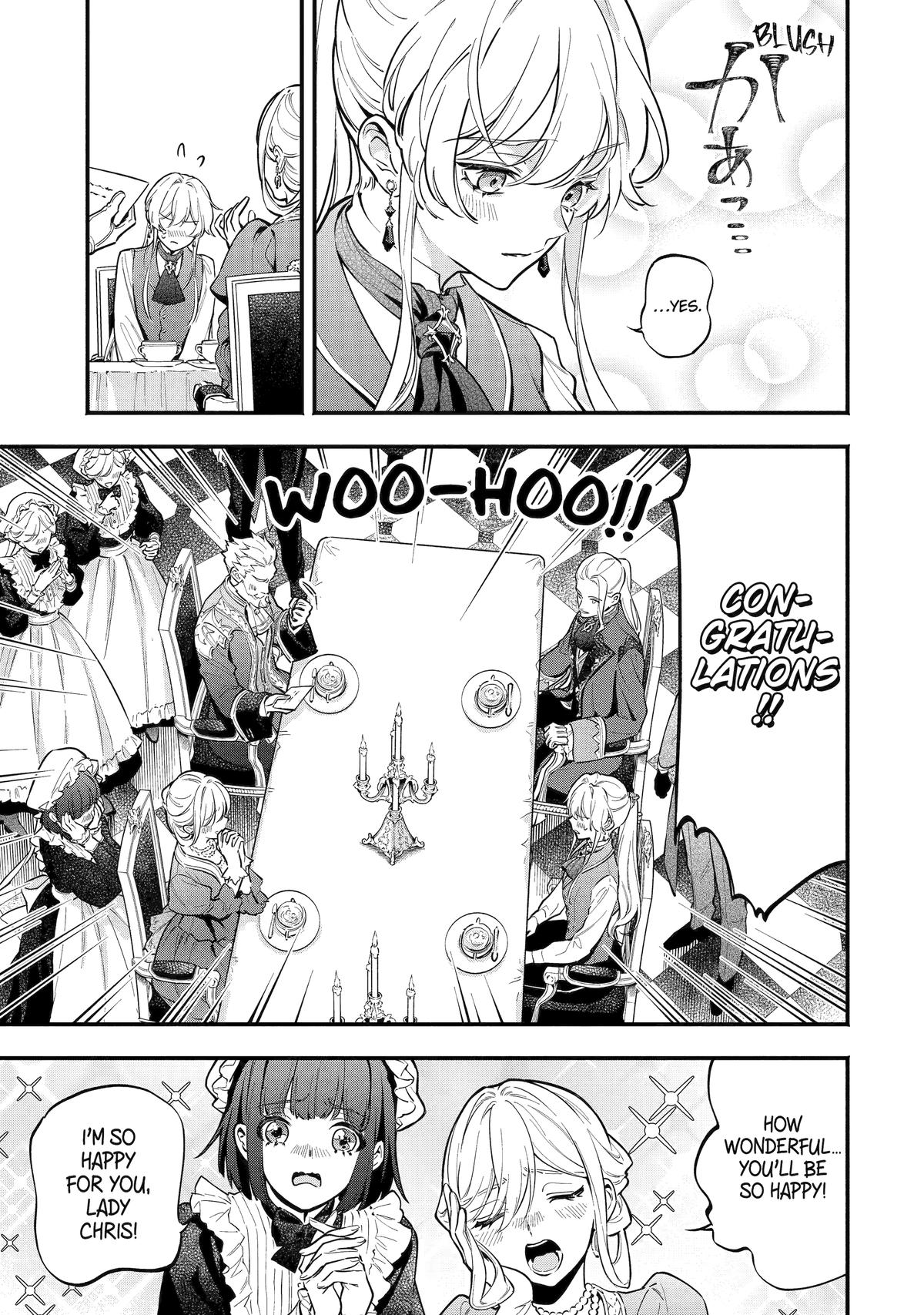 Konyaku Haki sareta Koushaku Reijou wa Reijou no Kamen wo Nugisuteru Chap 24 - Next Chap 25