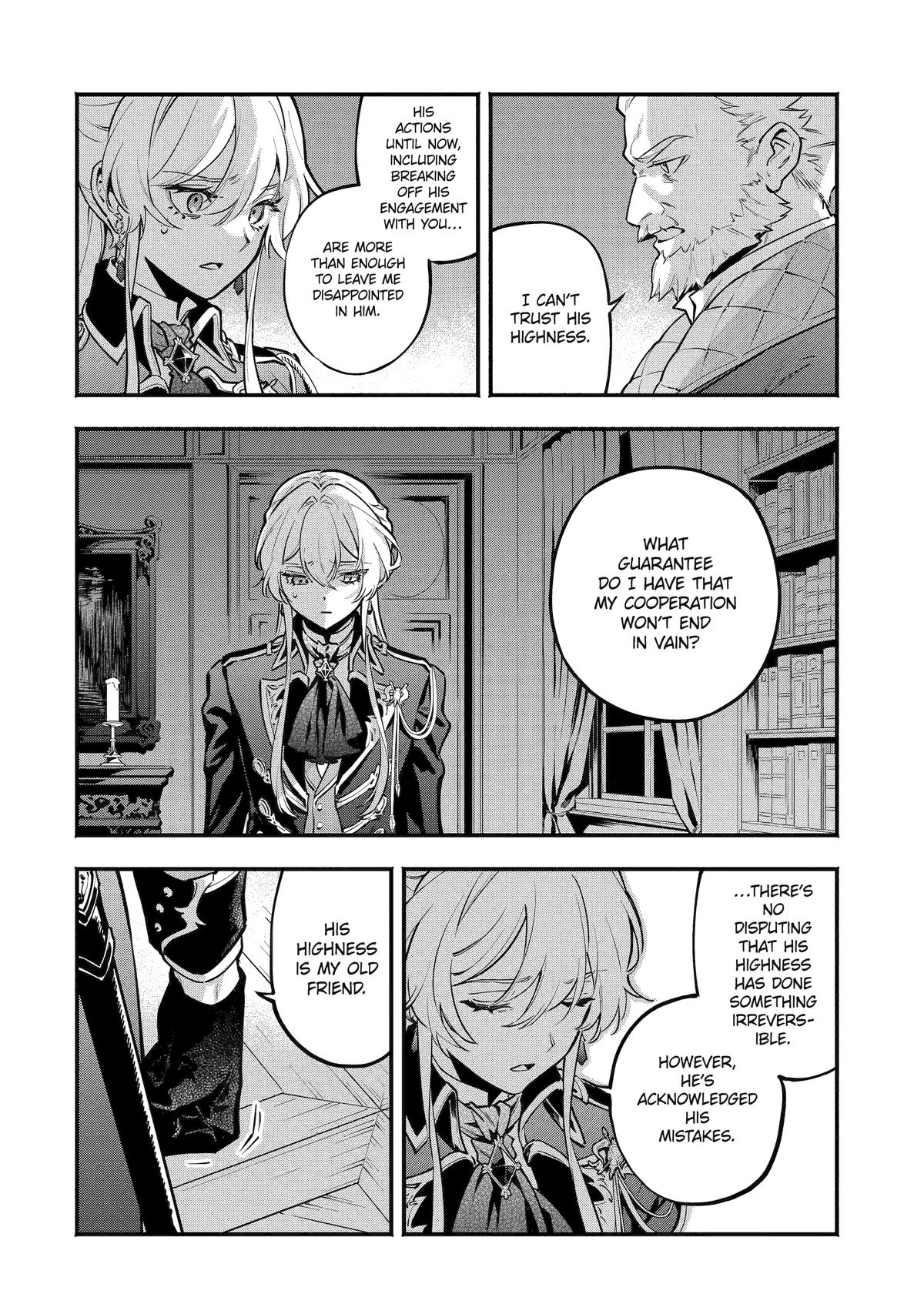 Konyaku Haki sareta Koushaku Reijou wa Reijou no Kamen wo Nugisuteru Chap 23 - Next Chap 24
