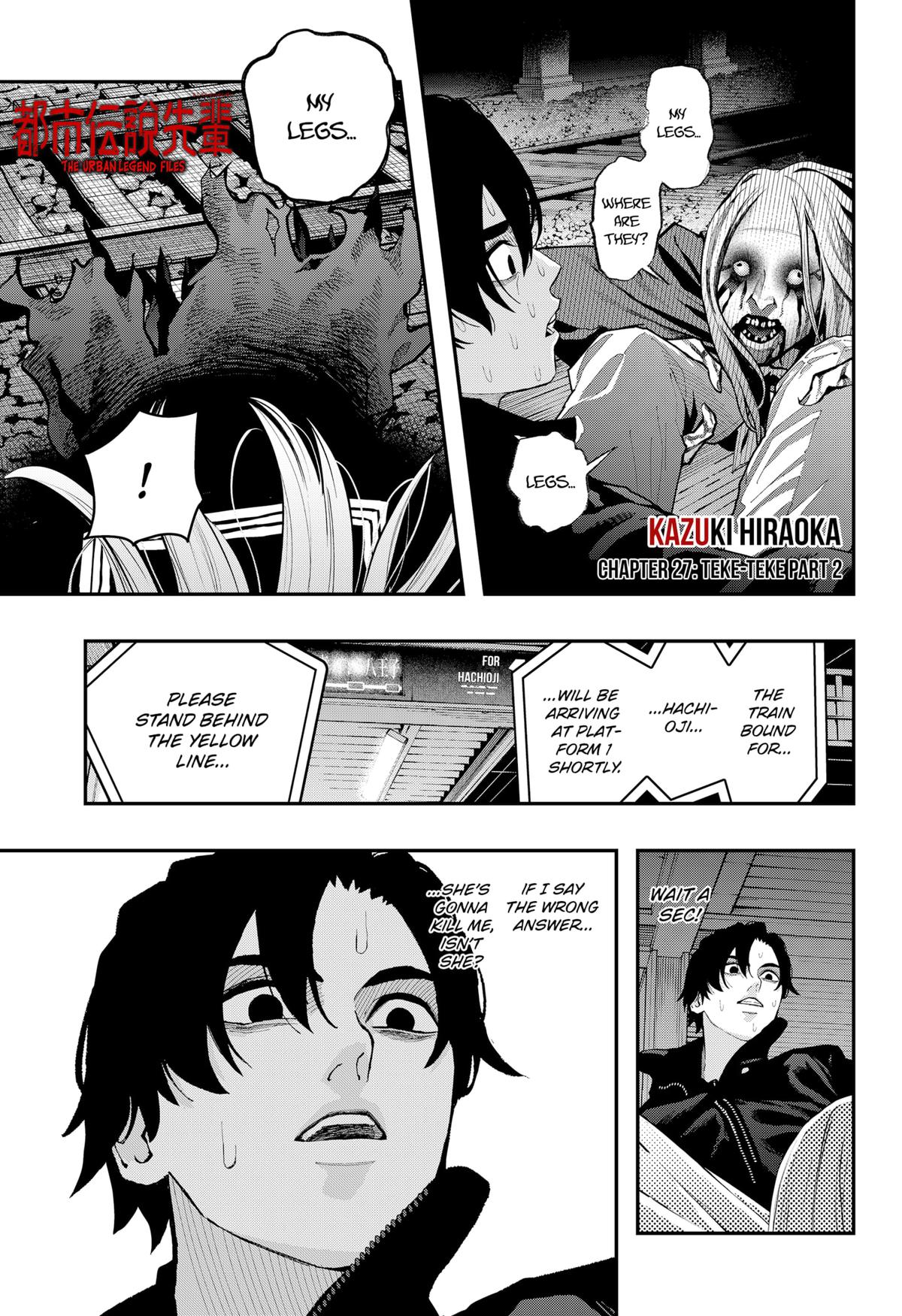 Toshi Densetsu Senpai Chap 27 - Next Chap 28