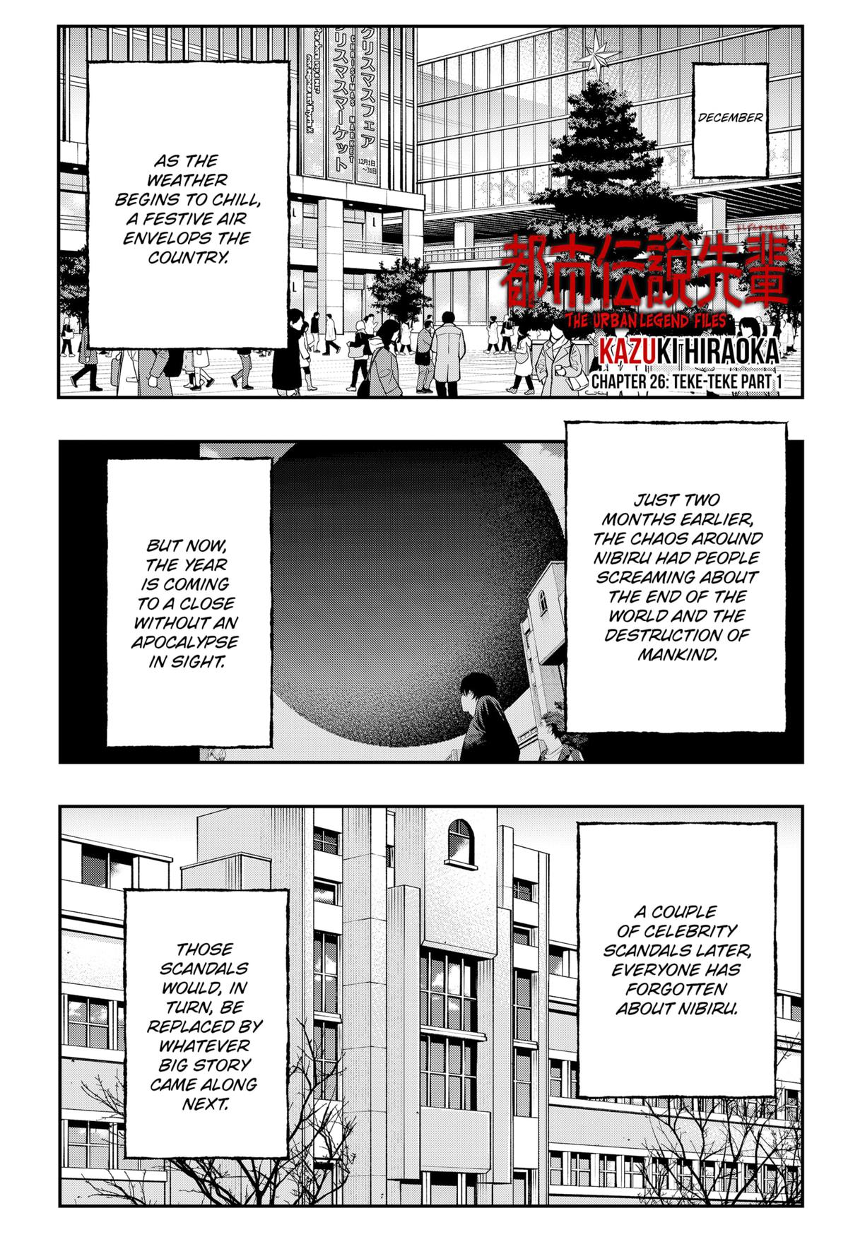 Toshi Densetsu Senpai Chap 26 - Next Chap 27