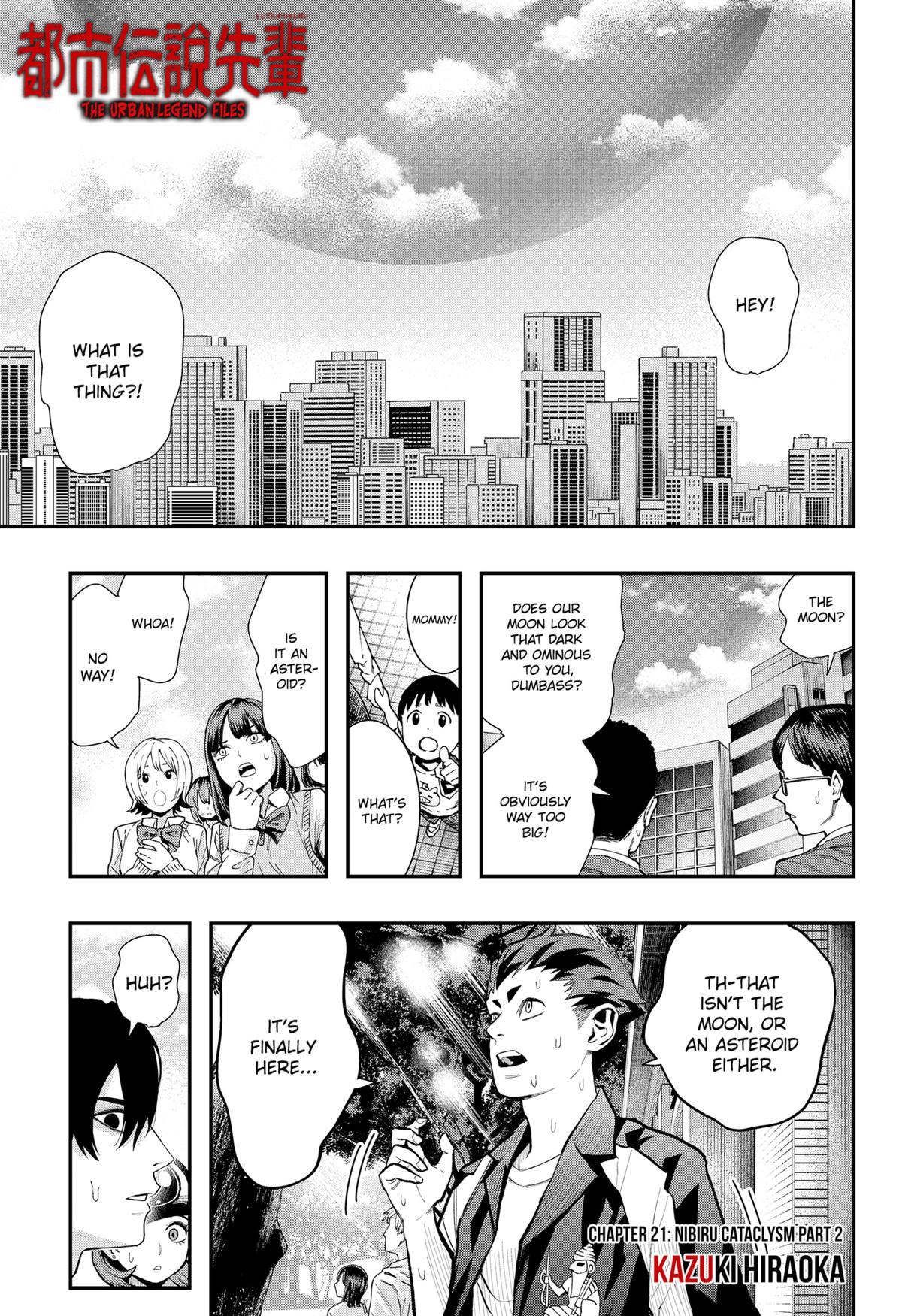 Toshi Densetsu Senpai Chap 21 - Next Chap 22