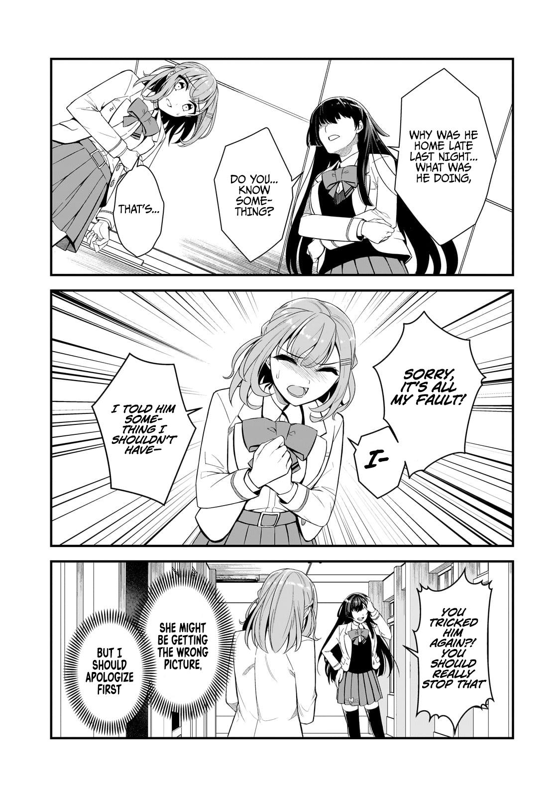 Ore ni Trauma wo Ataeta Joshi-tachi ga Chirachira Mitekuru kedo, Zannen desu ga Teokure desu Chap 4 - Next Chap 5