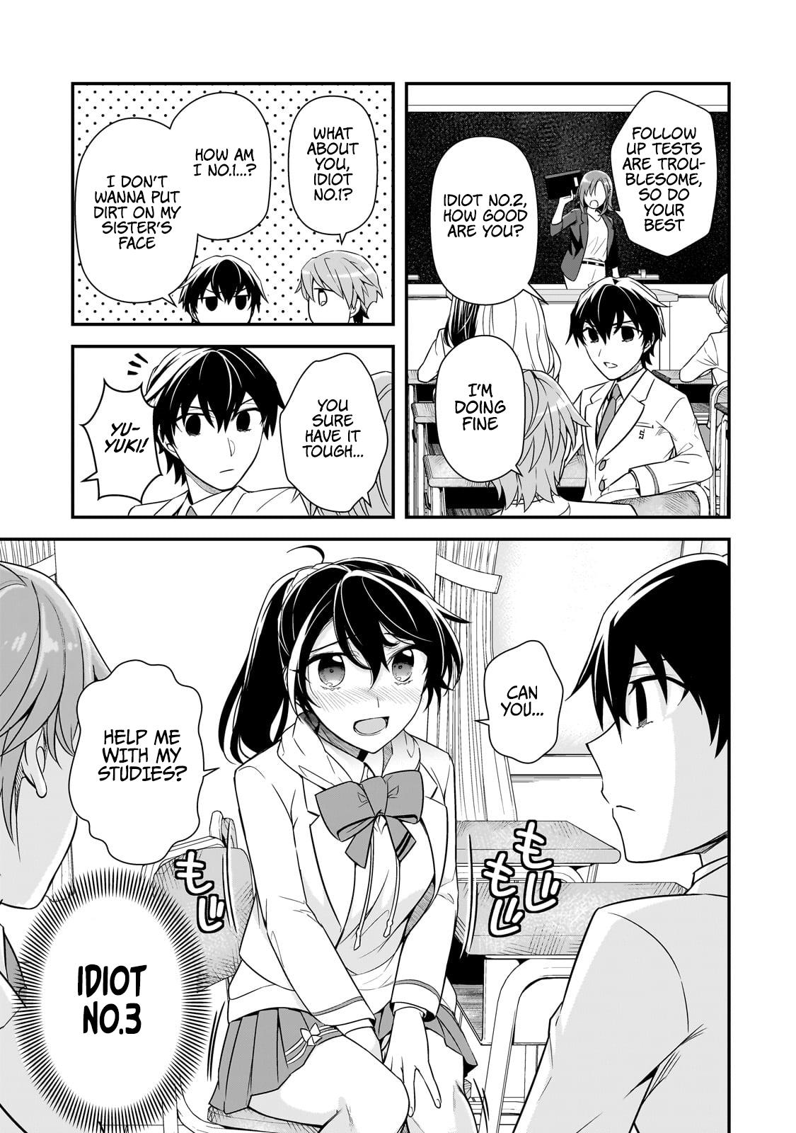 Ore ni Trauma wo Ataeta Joshi-tachi ga Chirachira Mitekuru kedo, Zannen desu ga Teokure desu Chap 6 - Next Chap 7