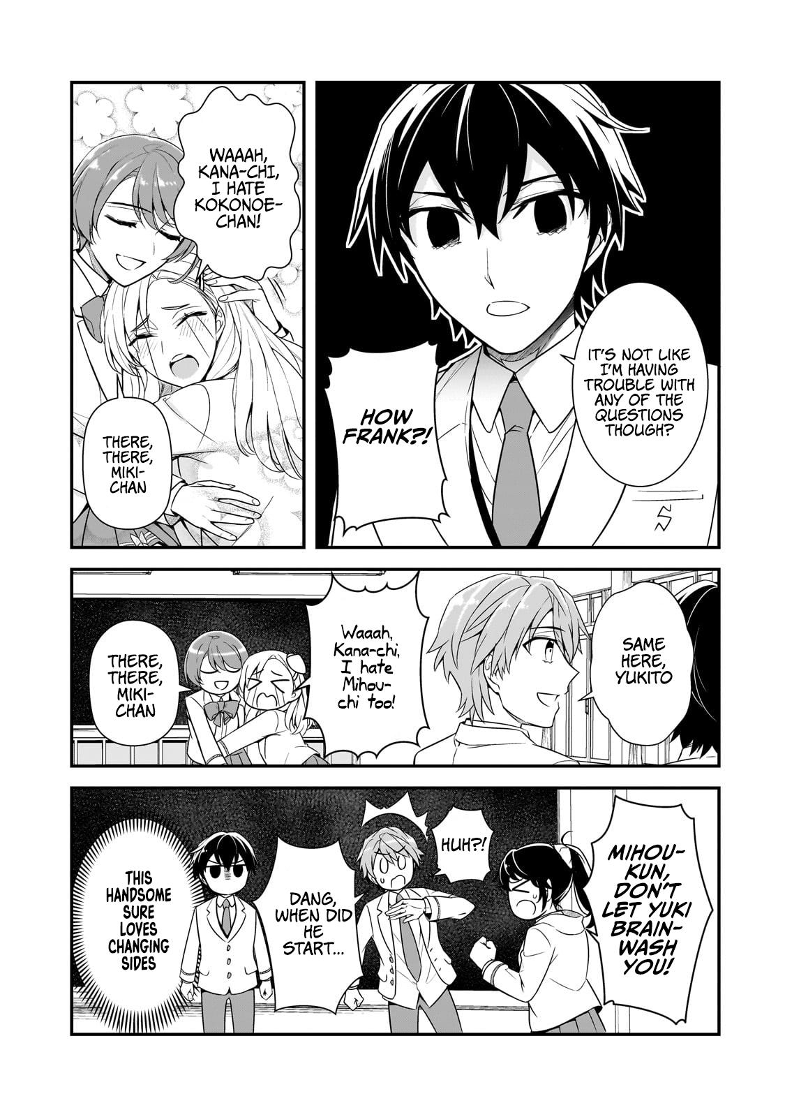 Ore ni Trauma wo Ataeta Joshi-tachi ga Chirachira Mitekuru kedo, Zannen desu ga Teokure desu Chap 6 - Next Chap 7