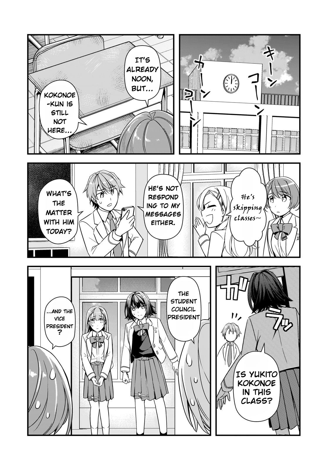Ore ni Trauma wo Ataeta Joshi-tachi ga Chirachira Mitekuru kedo, Zannen desu ga Teokure desu Chap 8 - Next Chap 9