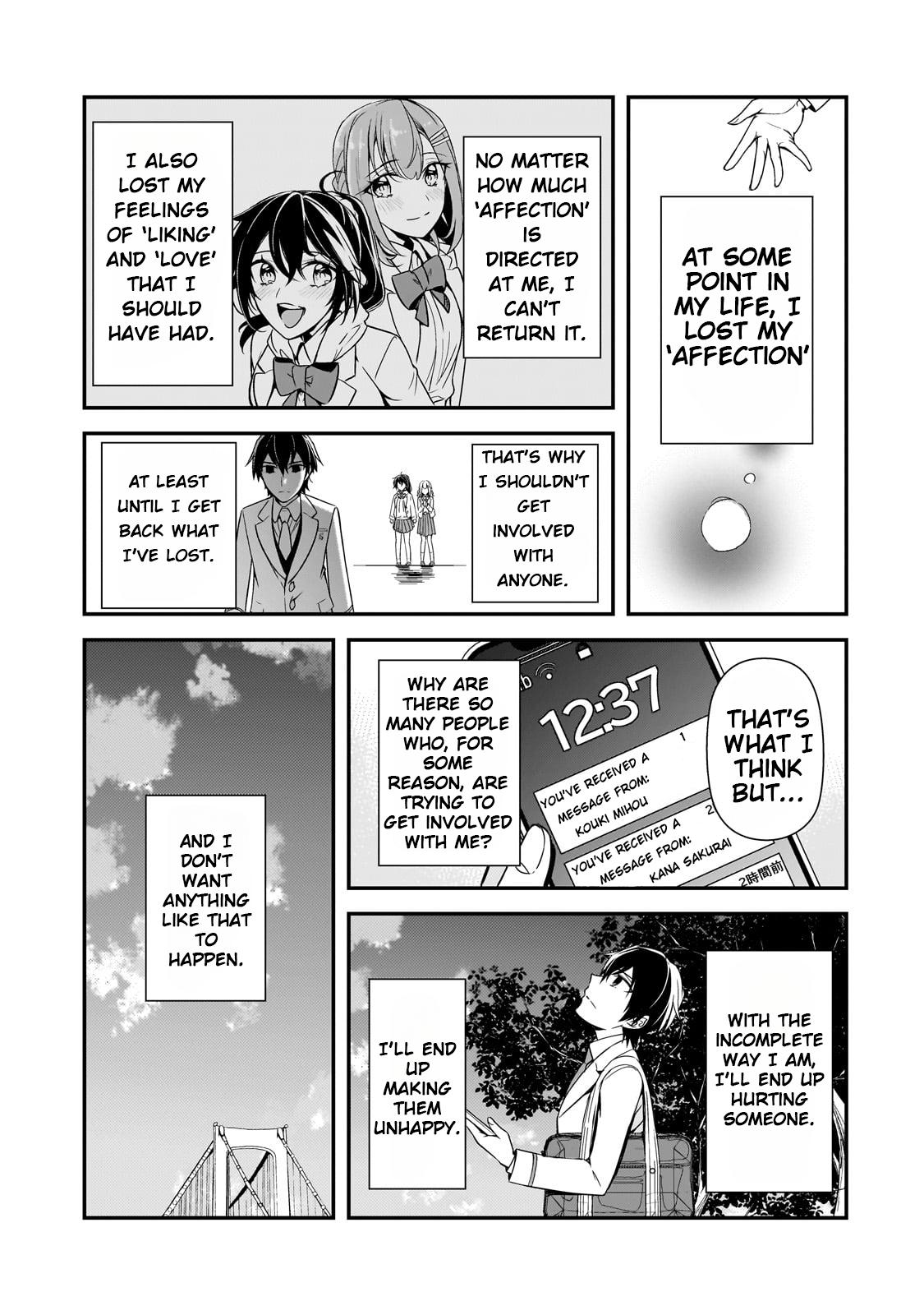 Ore ni Trauma wo Ataeta Joshi-tachi ga Chirachira Mitekuru kedo, Zannen desu ga Teokure desu Chap 8 - Next Chap 9