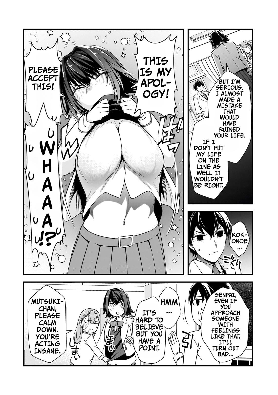 Ore ni Trauma wo Ataeta Joshi-tachi ga Chirachira Mitekuru kedo, Zannen desu ga Teokure desu Chap 9 - Next Chap 10
