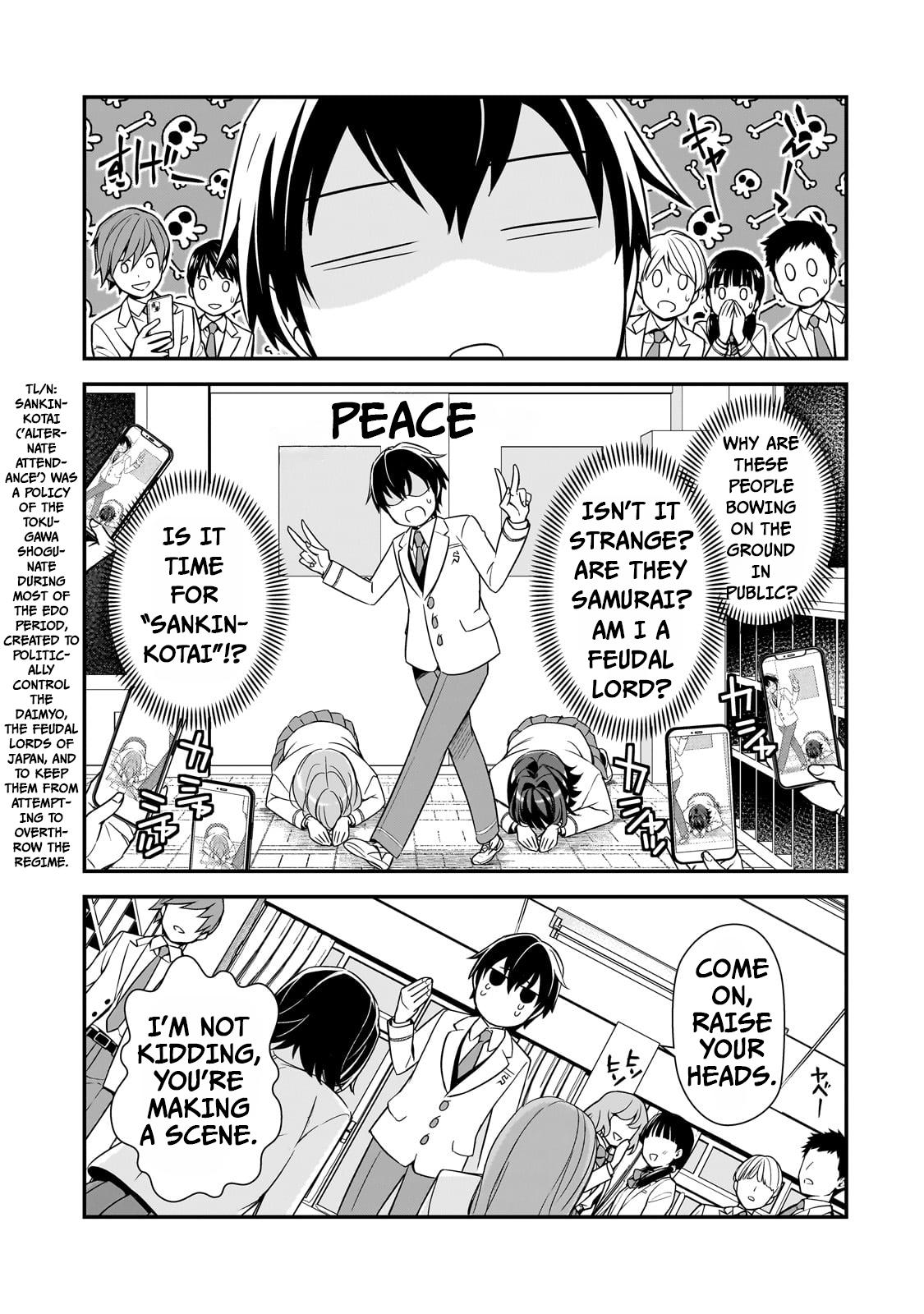 Ore ni Trauma wo Ataeta Joshi-tachi ga Chirachira Mitekuru kedo, Zannen desu ga Teokure desu Chap 9 - Next Chap 10