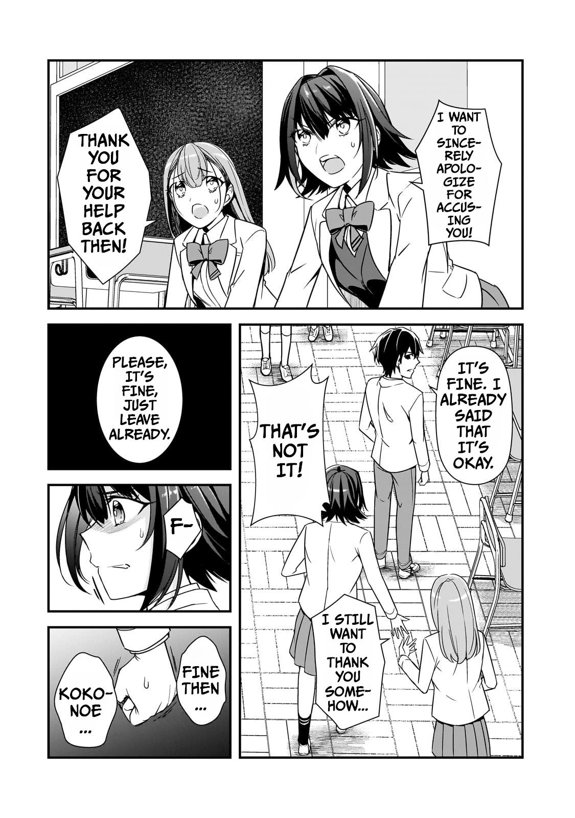 Ore ni Trauma wo Ataeta Joshi-tachi ga Chirachira Mitekuru kedo, Zannen desu ga Teokure desu Chap 9 - Next Chap 10