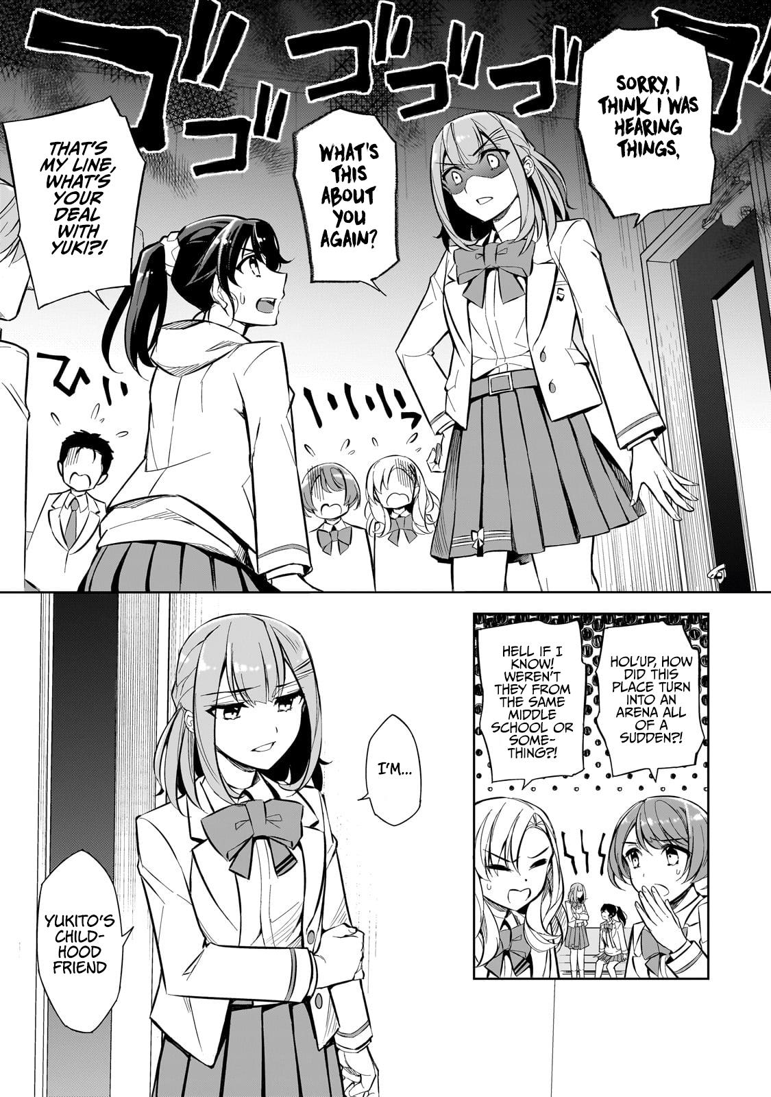 Ore ni Trauma wo Ataeta Joshi-tachi ga Chirachira Mitekuru kedo, Zannen desu ga Teokure desu Chap 1 - Next Chap 2