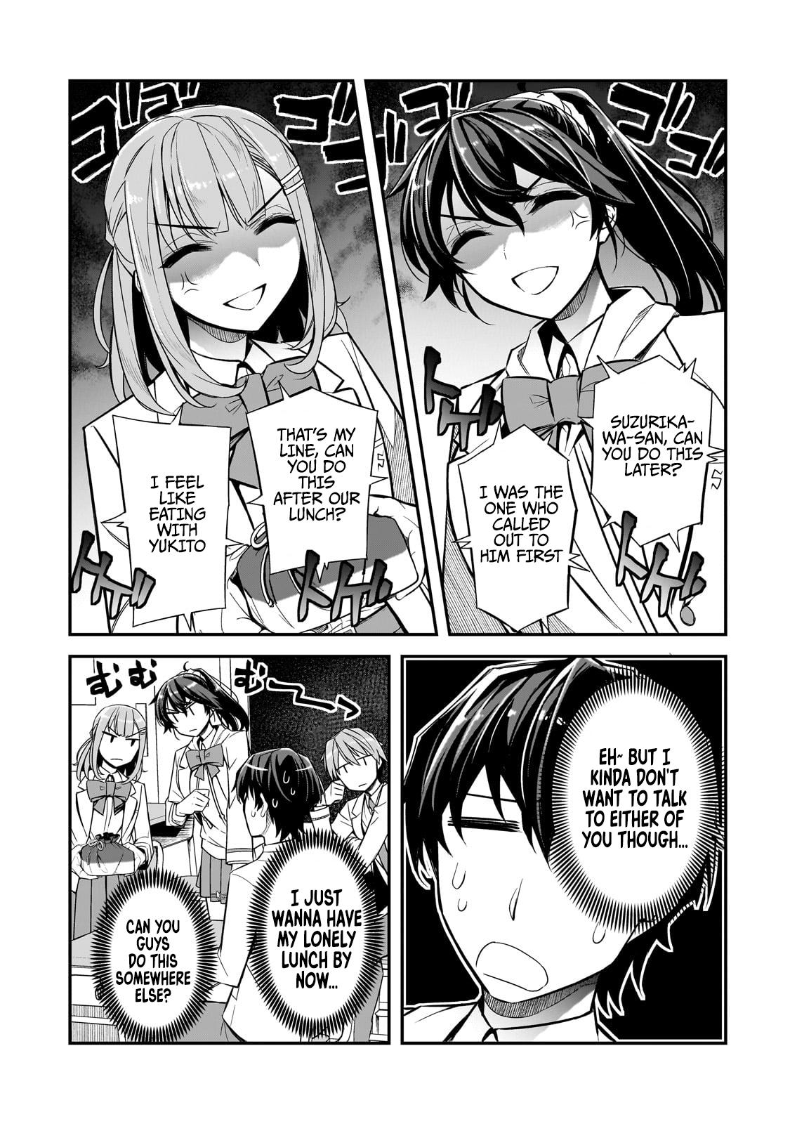 Ore ni Trauma wo Ataeta Joshi-tachi ga Chirachira Mitekuru kedo, Zannen desu ga Teokure desu Chap 2 - Next Chap 3